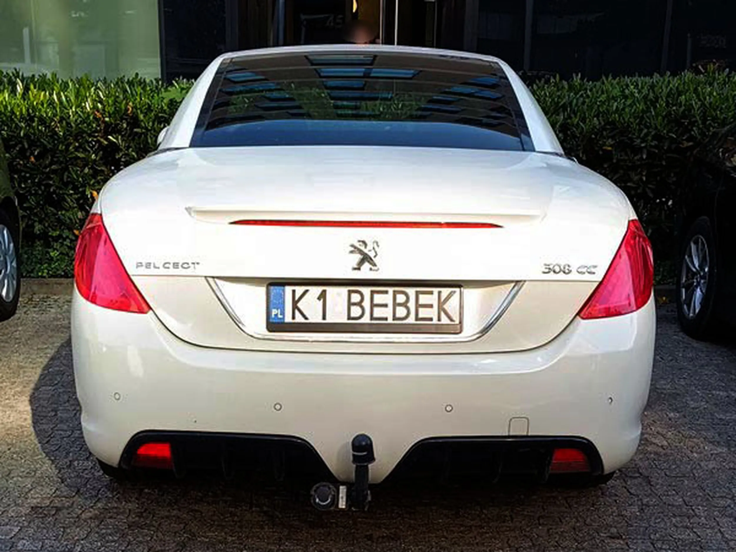 Fajny numer, blacha K1 BEBEK