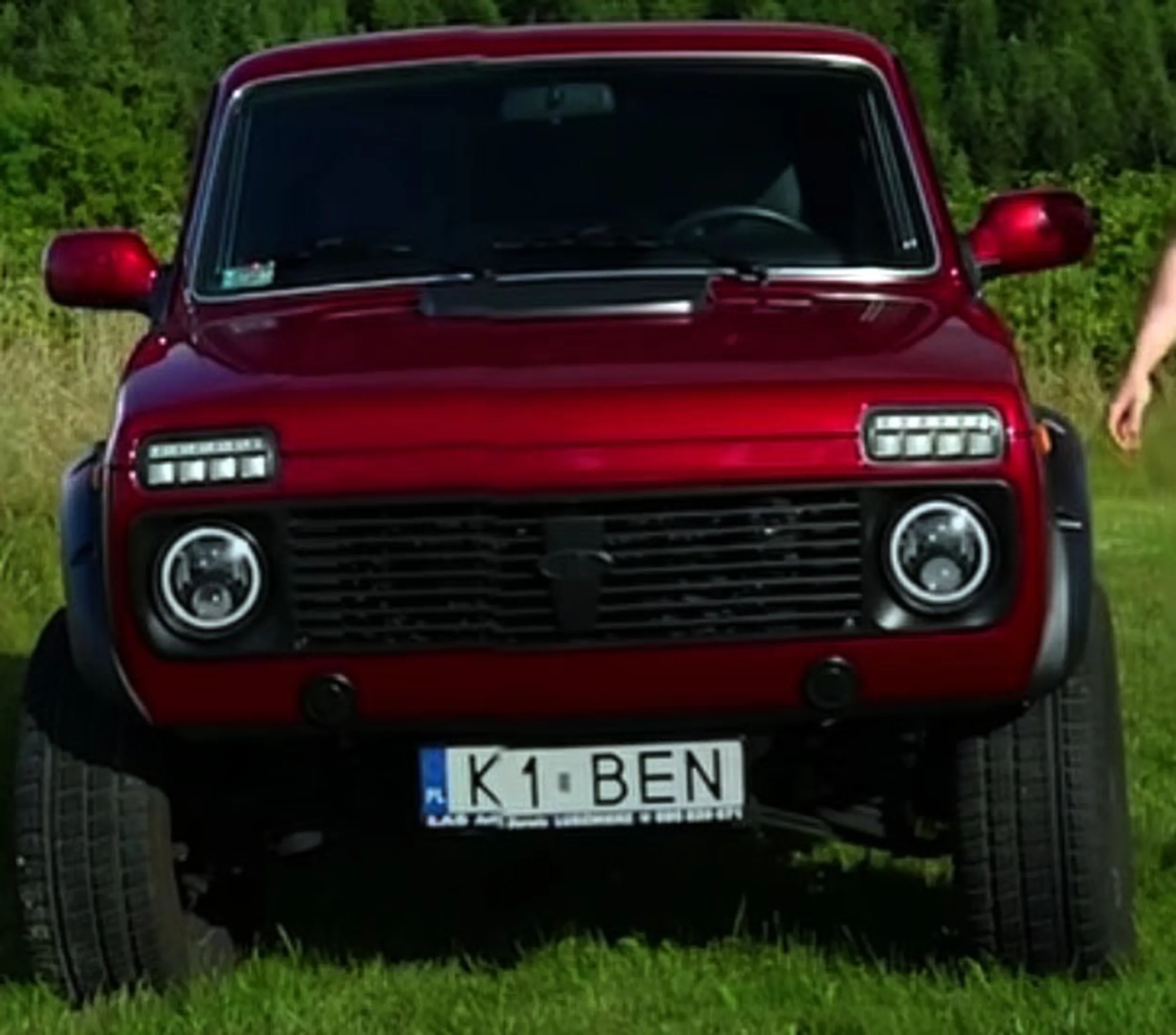 Fajny numer, blacha K1 BEN