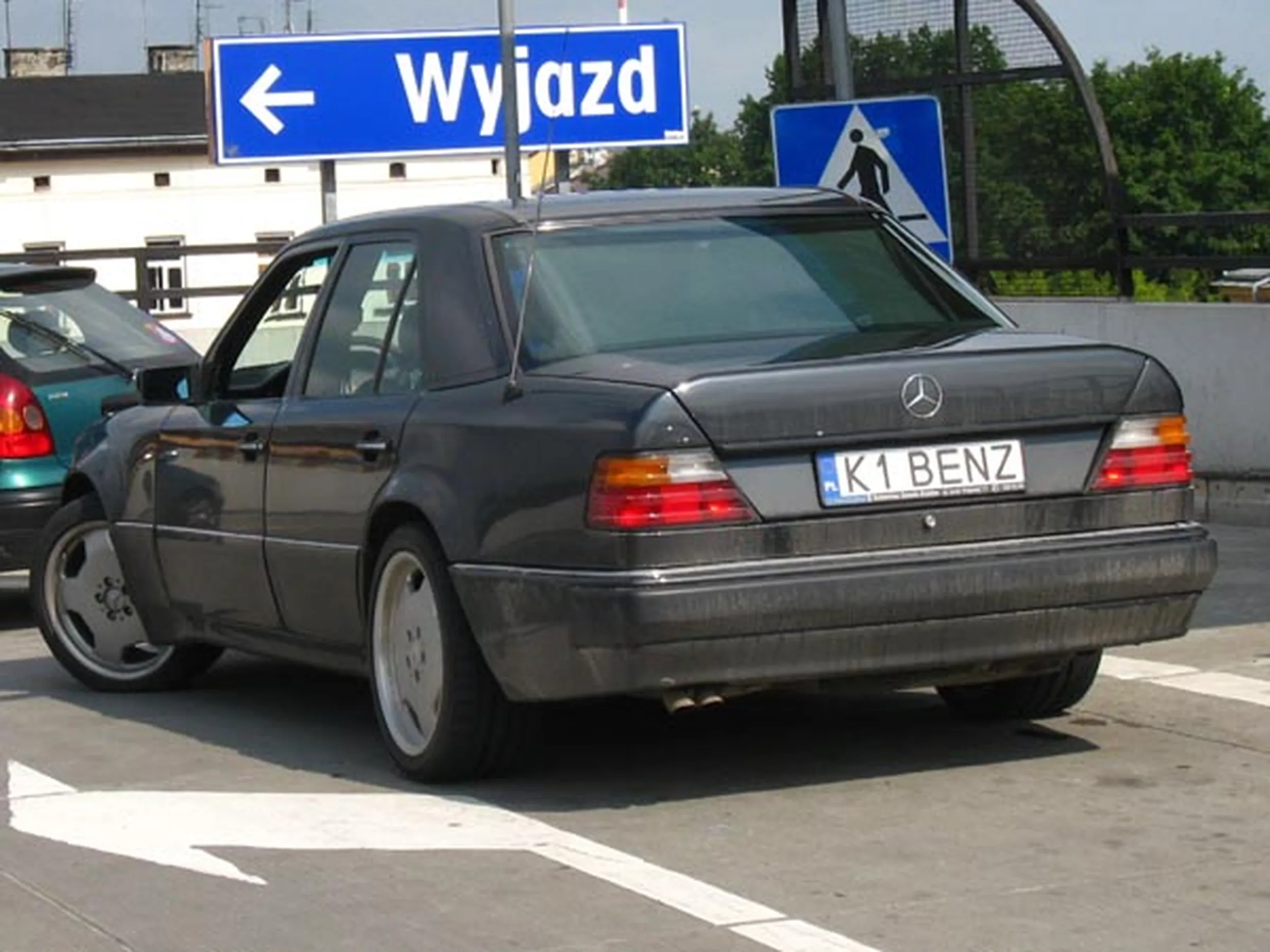 Fajny numer, blacha K1 BENZ