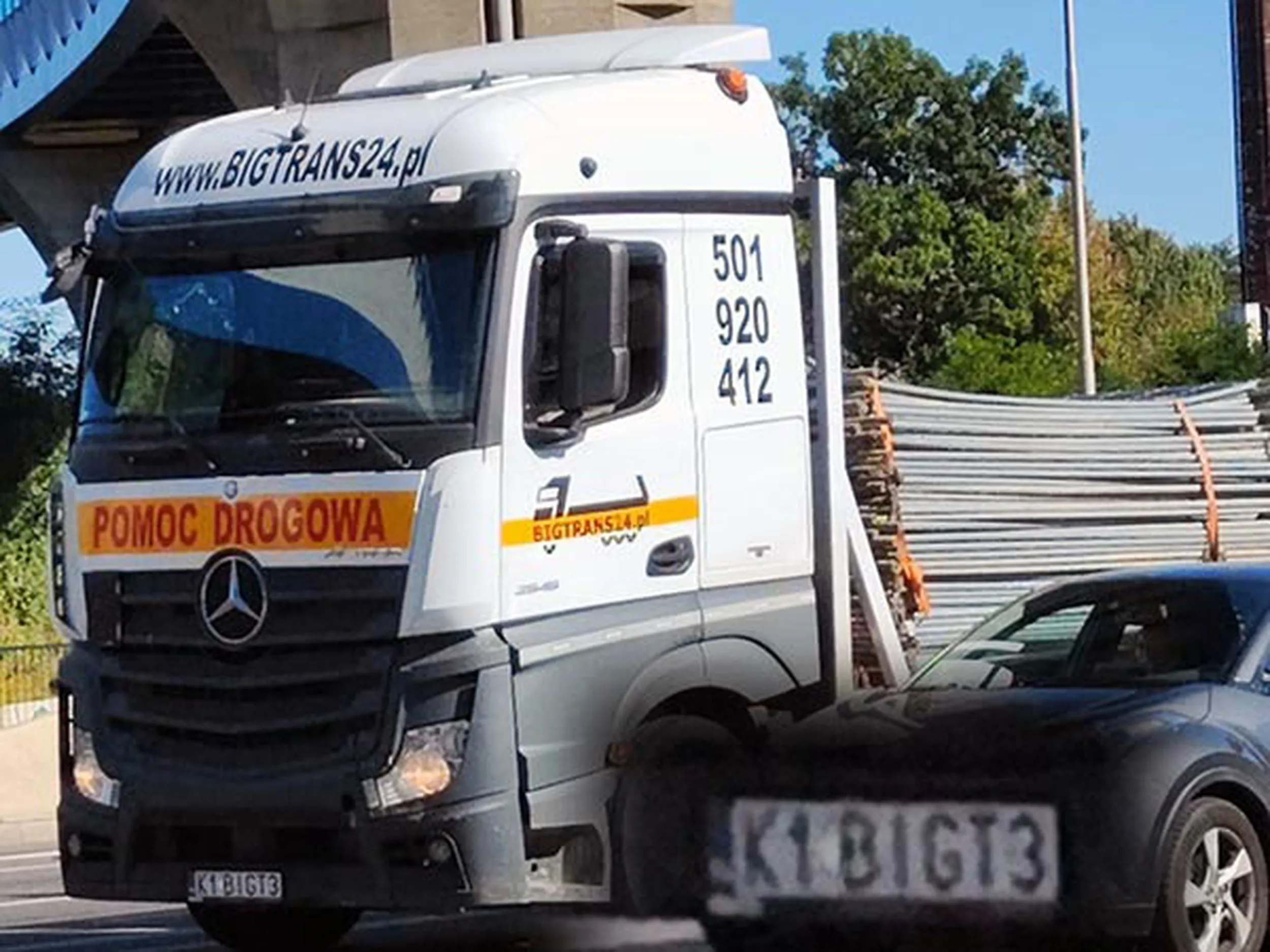 Fajny numer, blacha K1 BIGT3