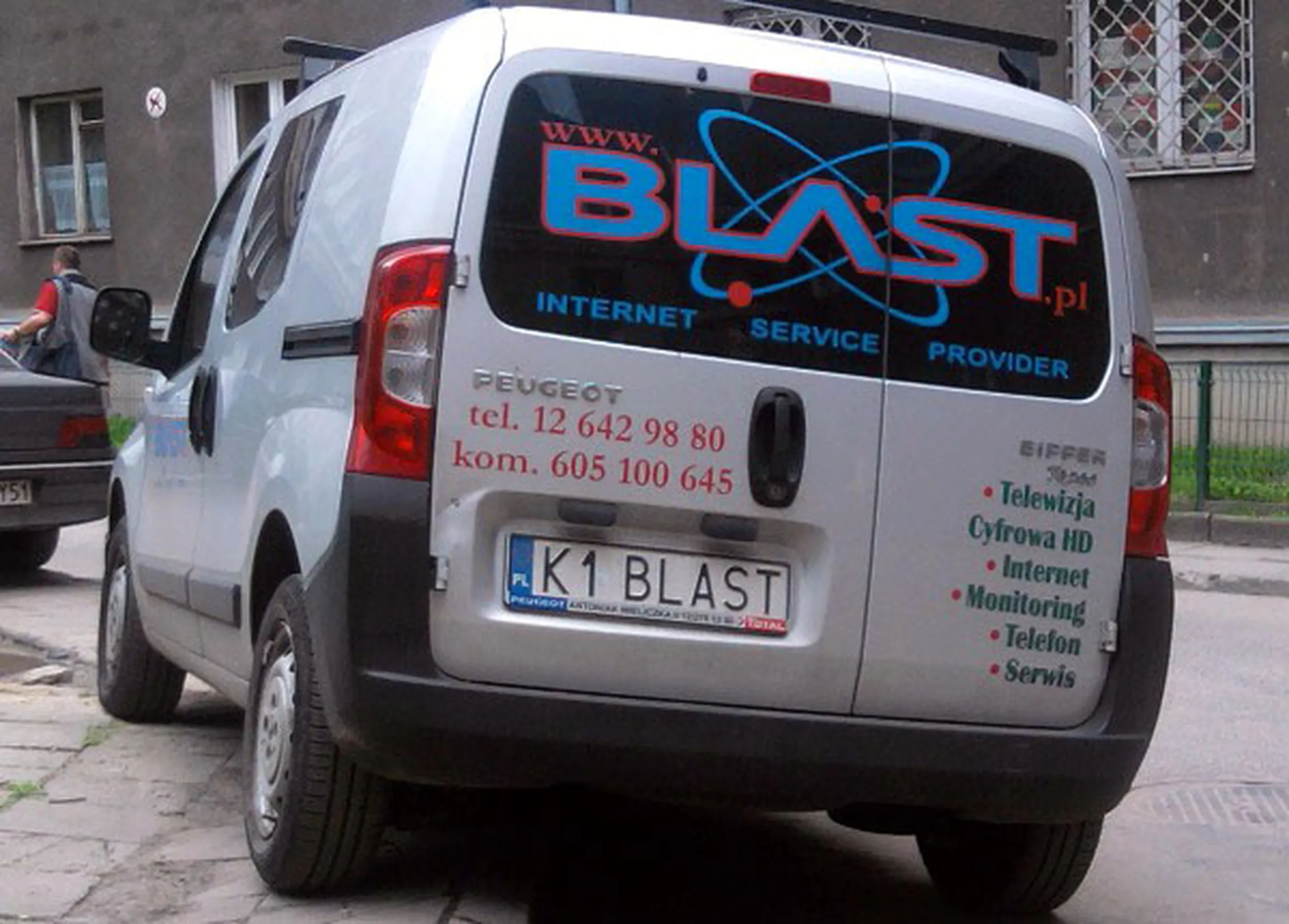 Fajny numer, blacha K1 BLAST