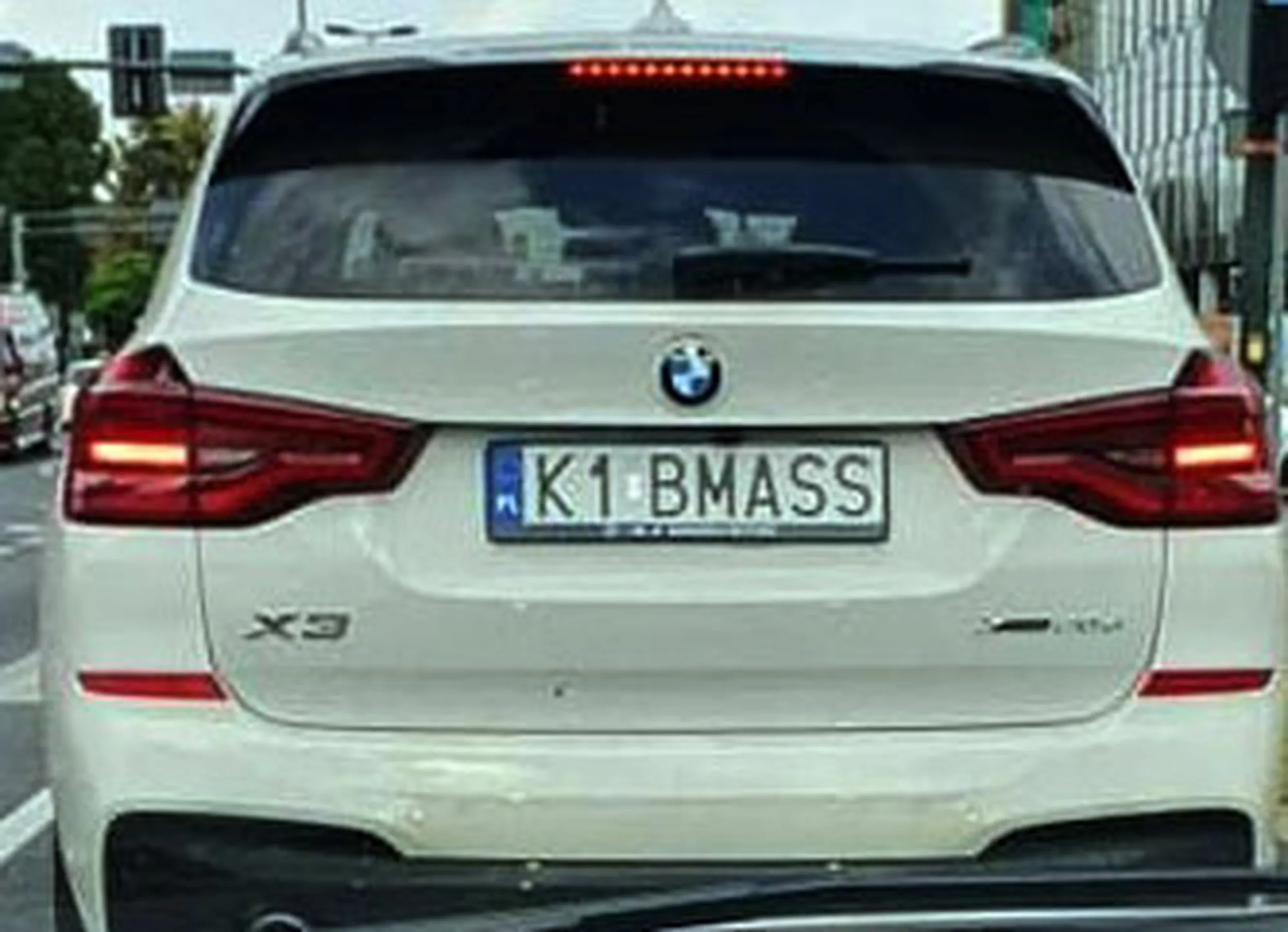 Fajny numer, blacha K1 BMASS