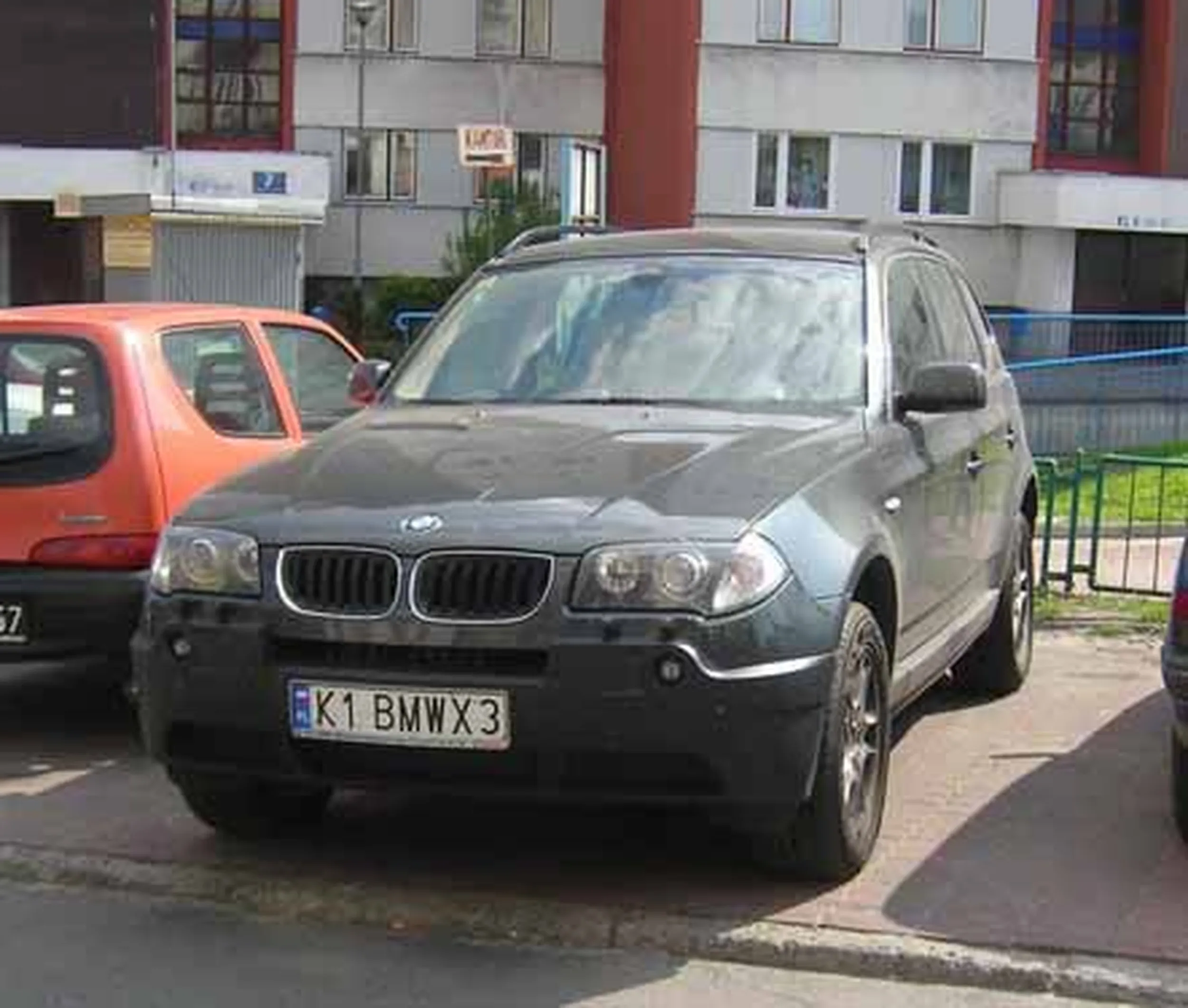 Fajny numer, blacha K1 BMWX3