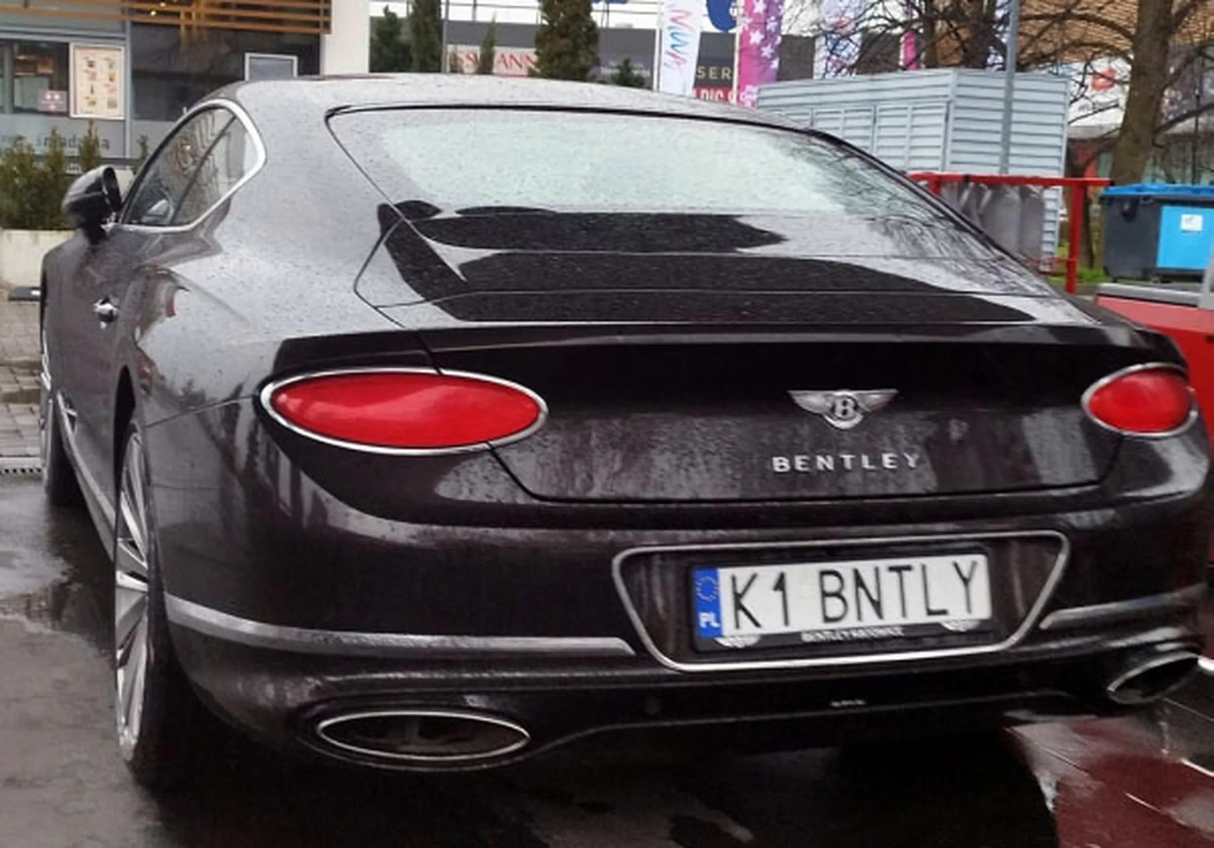 Fajny numer, blacha K1 BNTLY