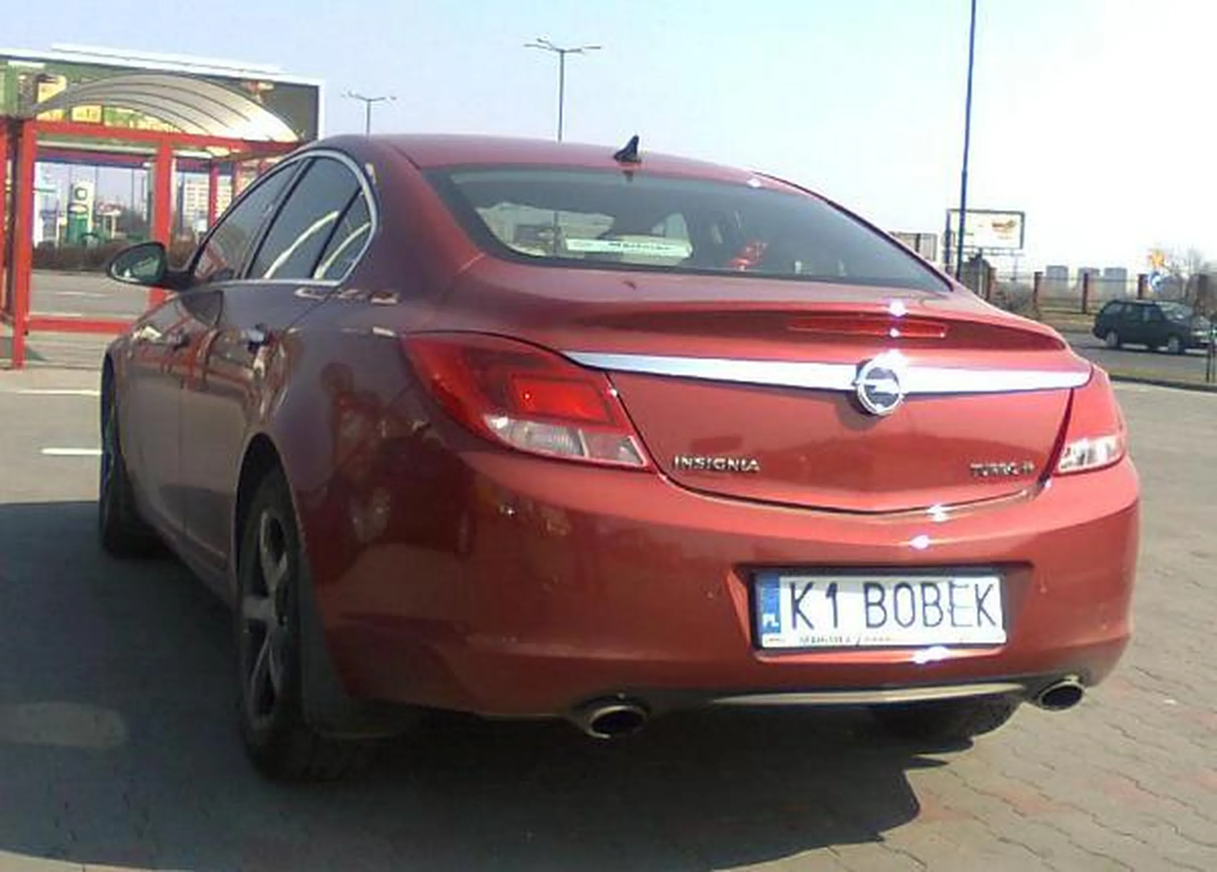 Fajny numer, blacha K1 BOBEK