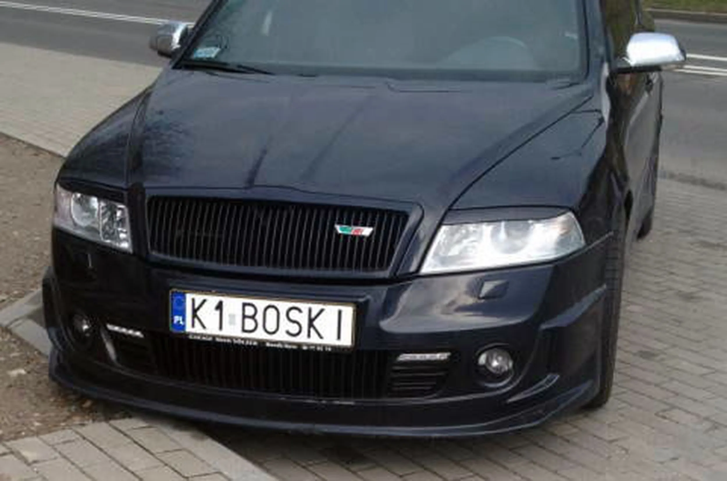 Fajny numer, blacha K1 BOSKI