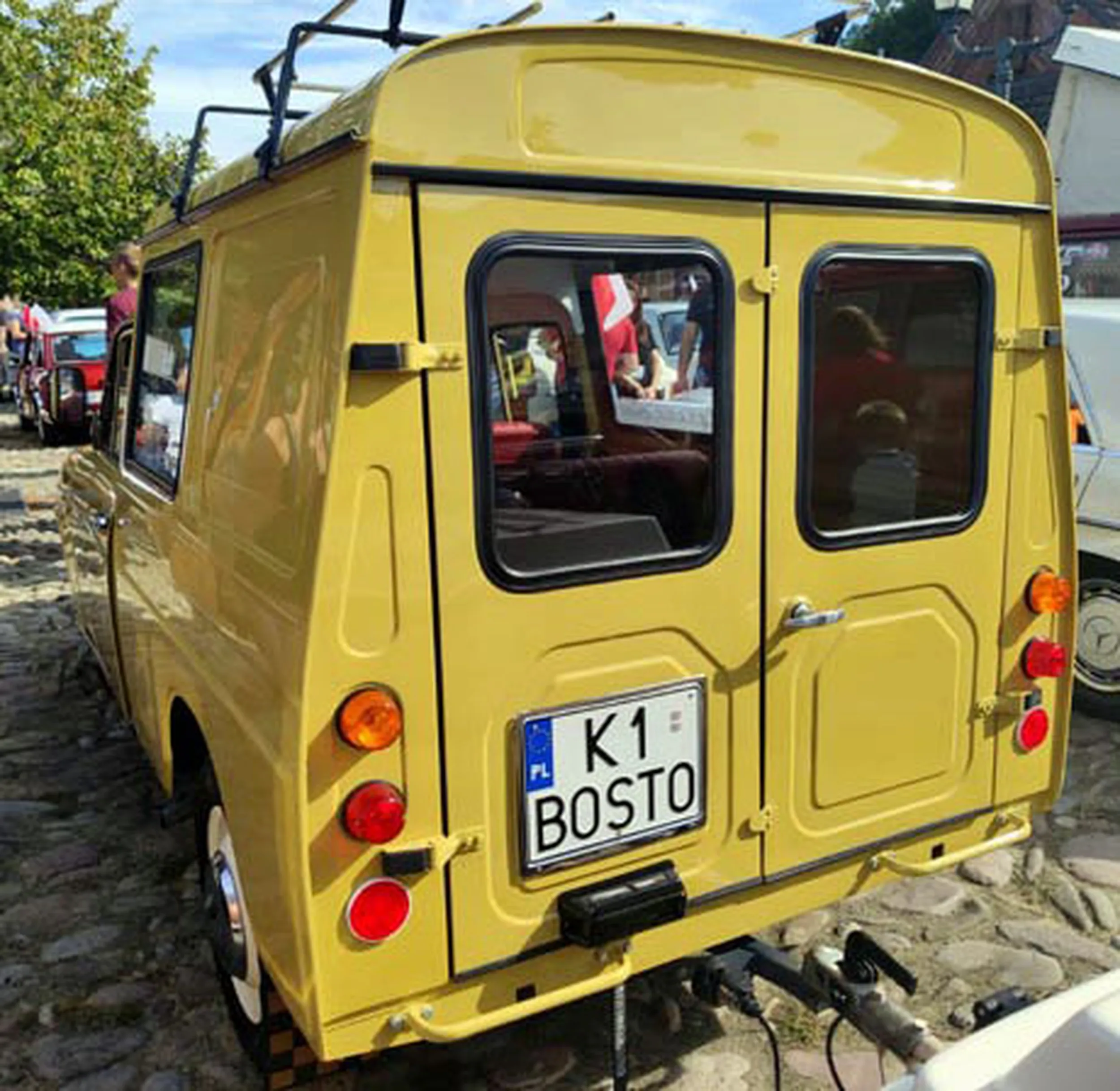 Fajny numer, blacha K1 BOSTO