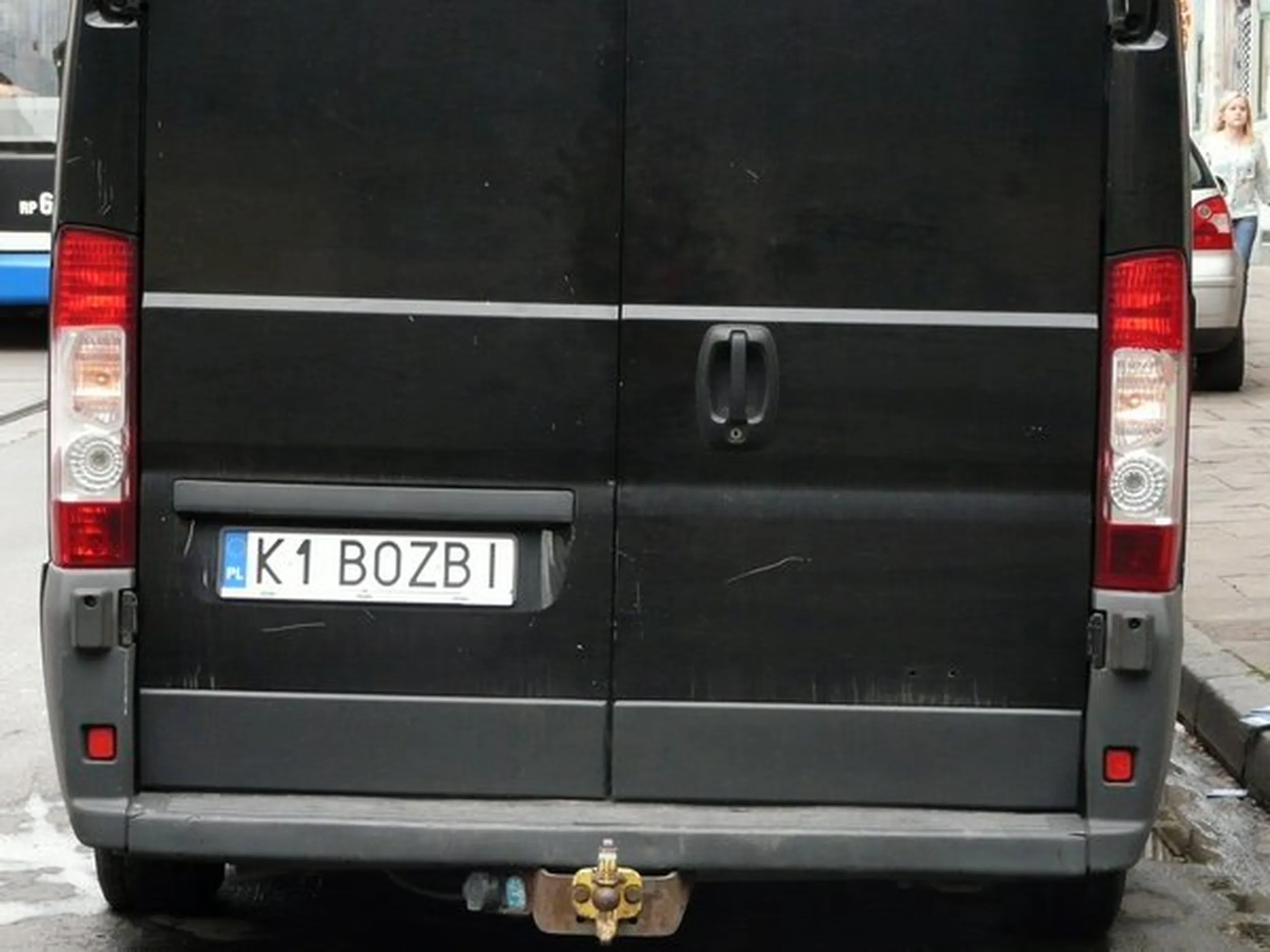 Fajny numer, blacha K1 BOZBI