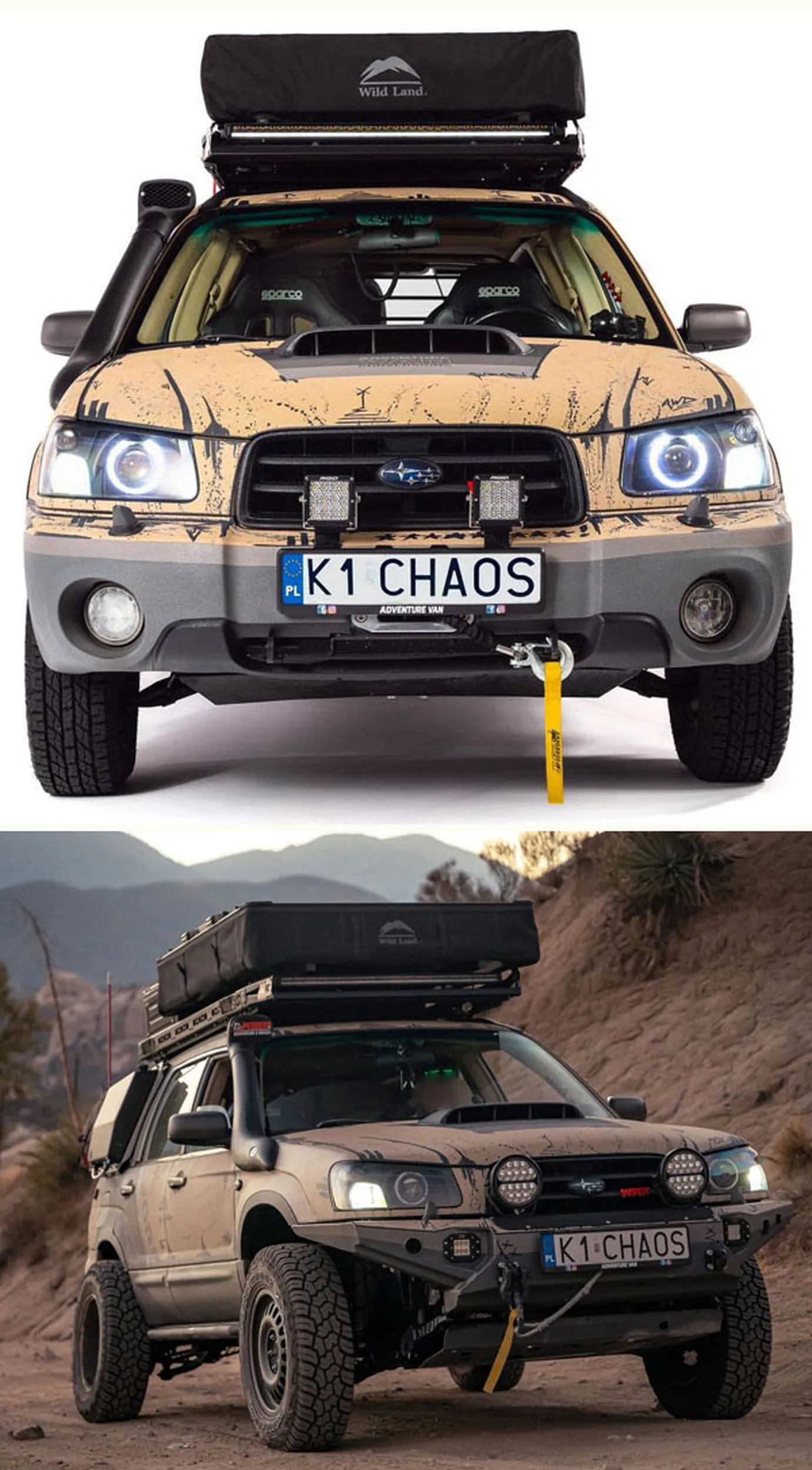 Fajny numer, blacha K1 CHAOS