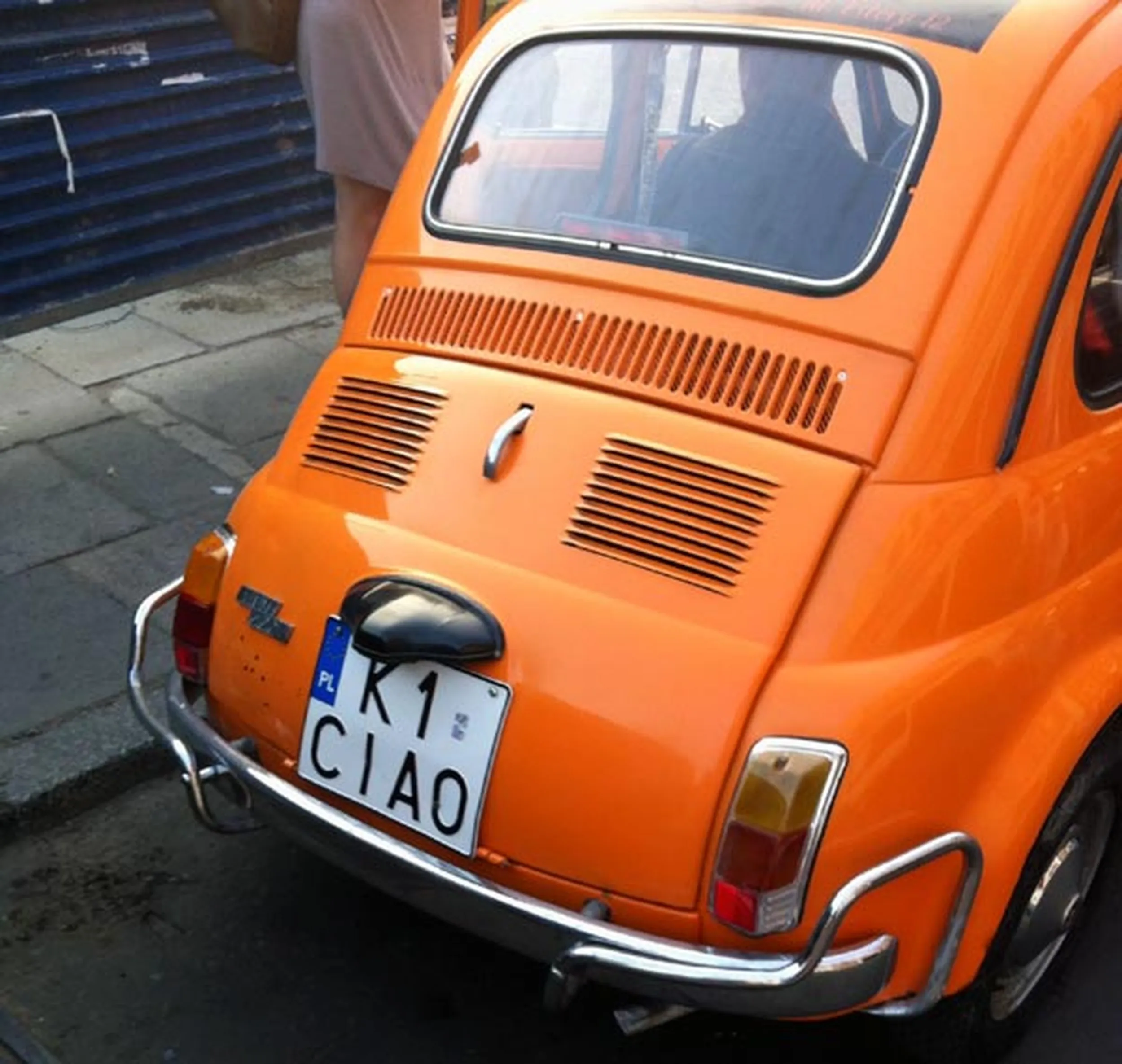 Fajny numer, blacha K1 CIAO