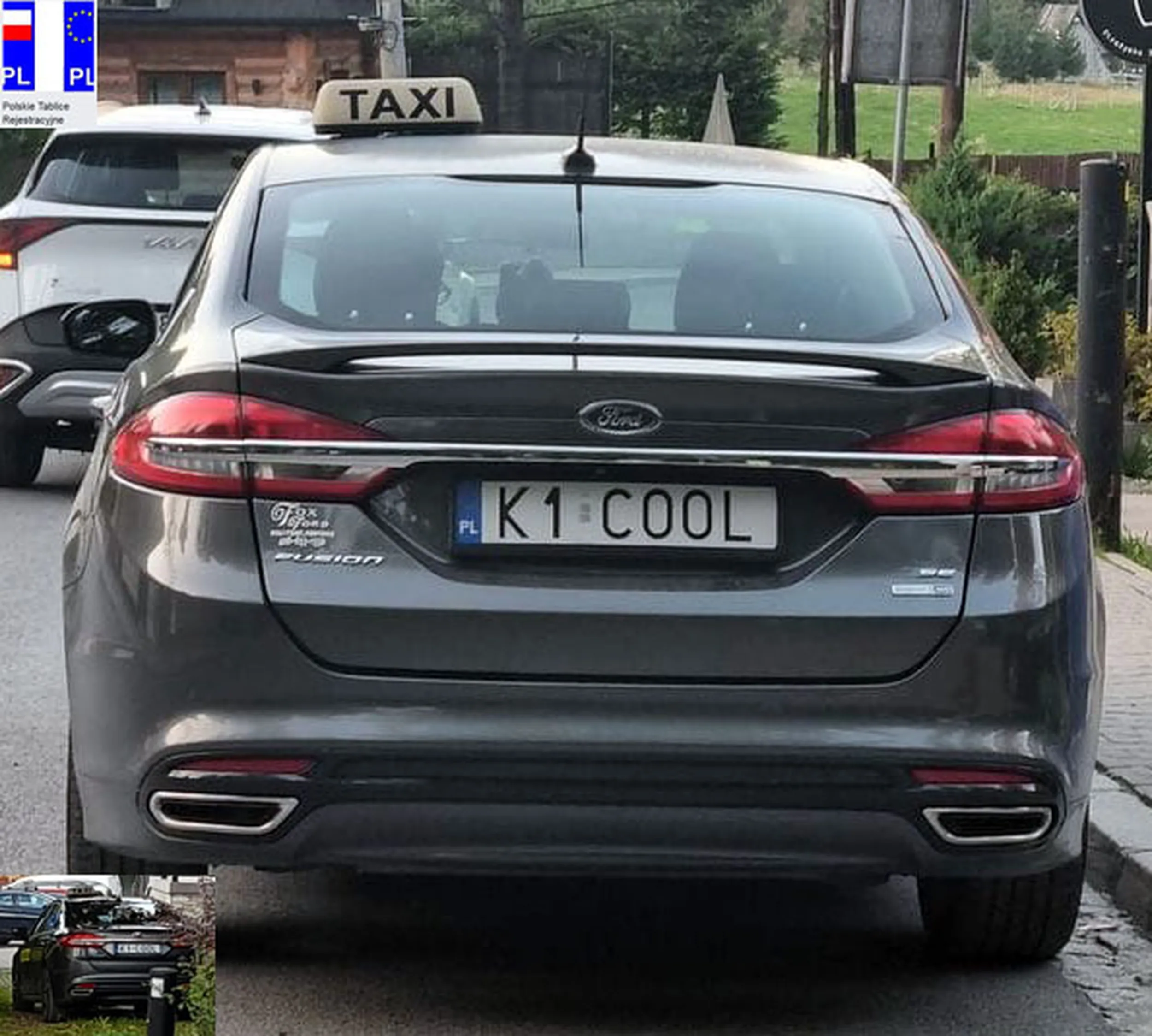 Fajny numer, blacha K1 COOL