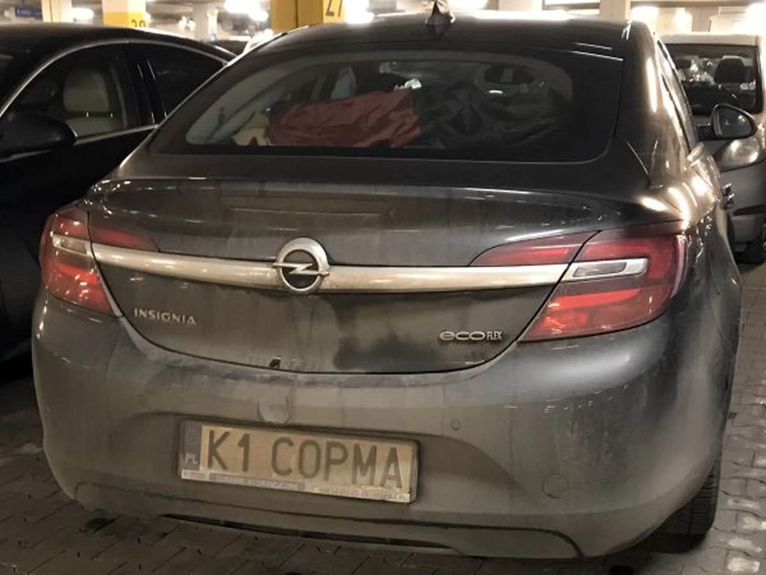 Fajny numer, blacha K1 COPMA