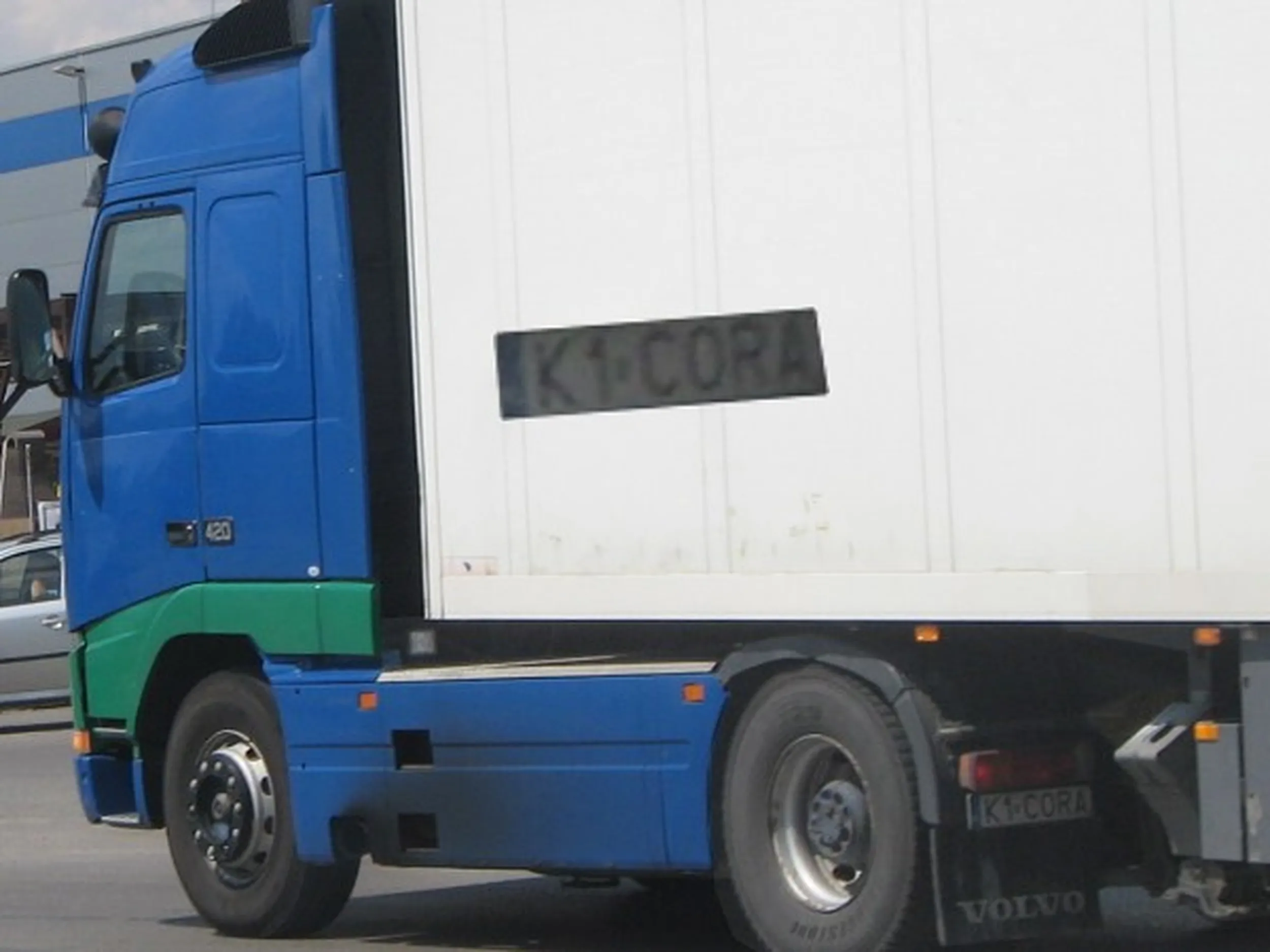 Fajny numer, blacha K1 CORA