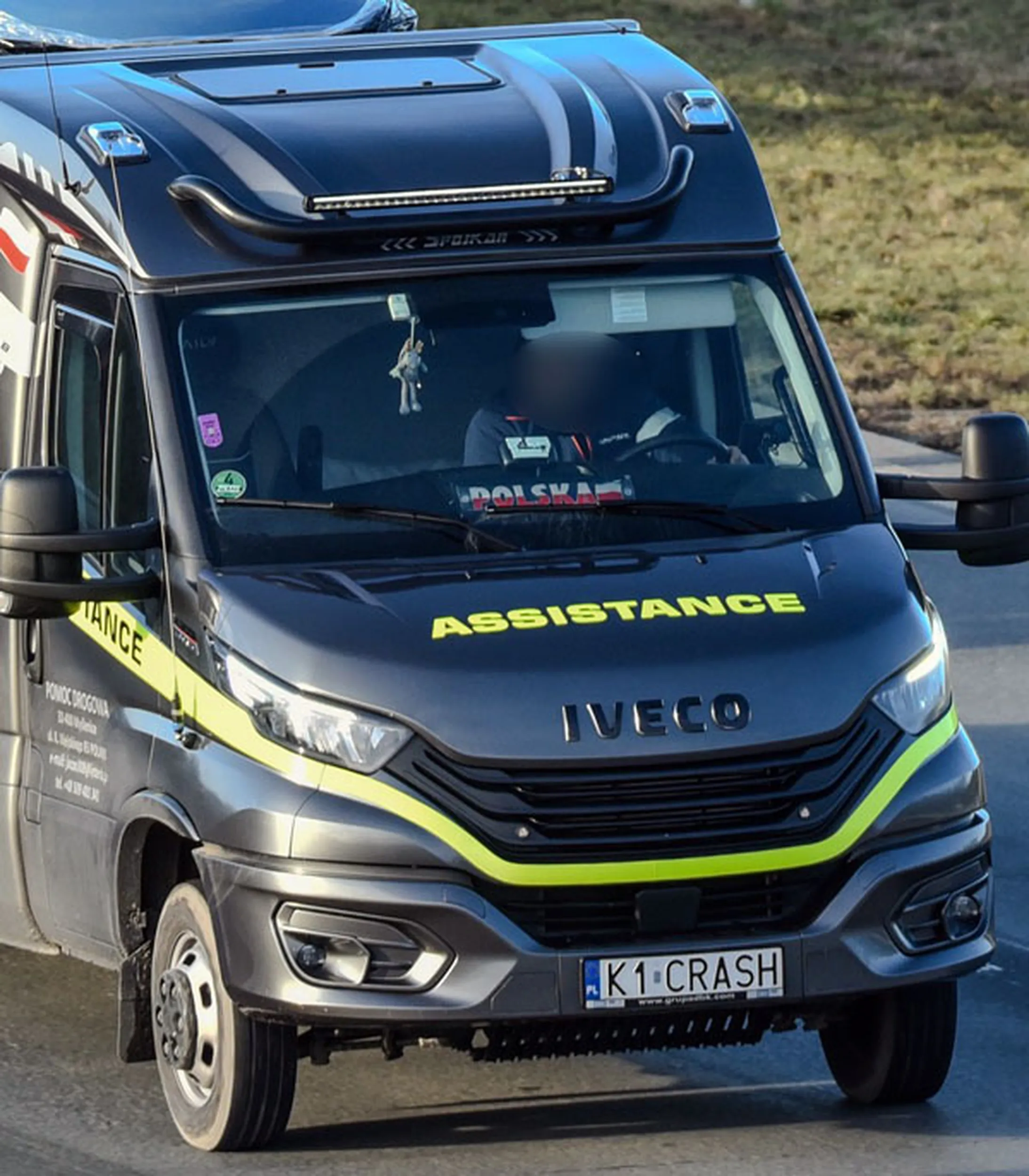 Fajny numer, blacha K1 CRASH