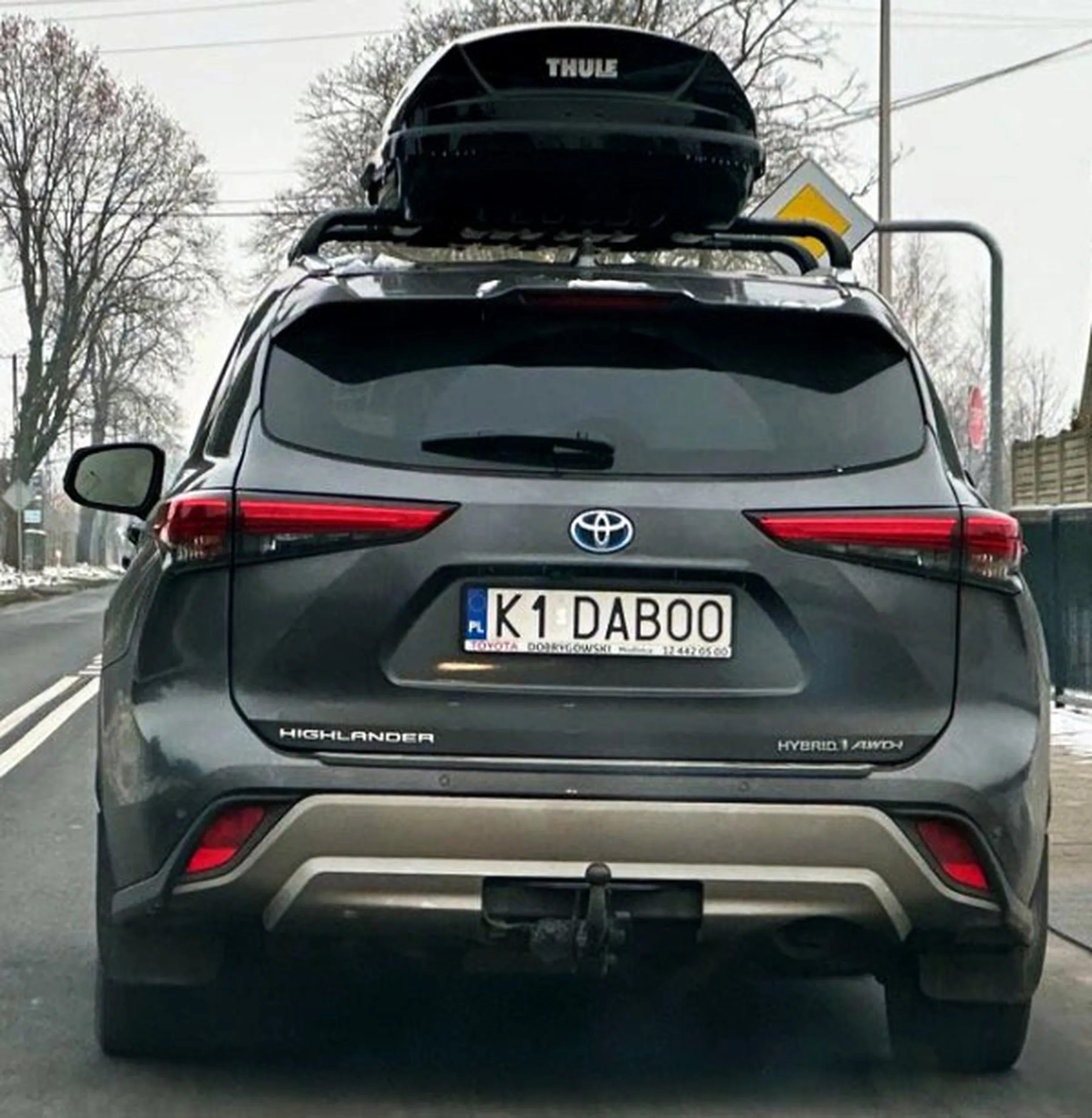 Fajny numer, blacha K1 DABOO