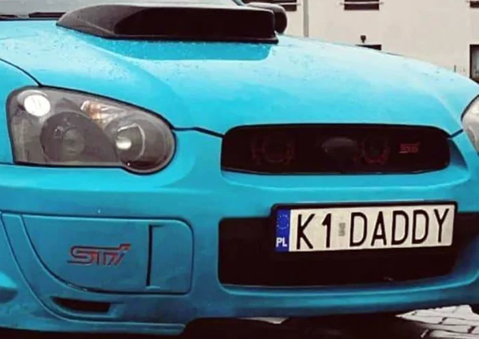 Fajny numer, blacha K1 DADDY