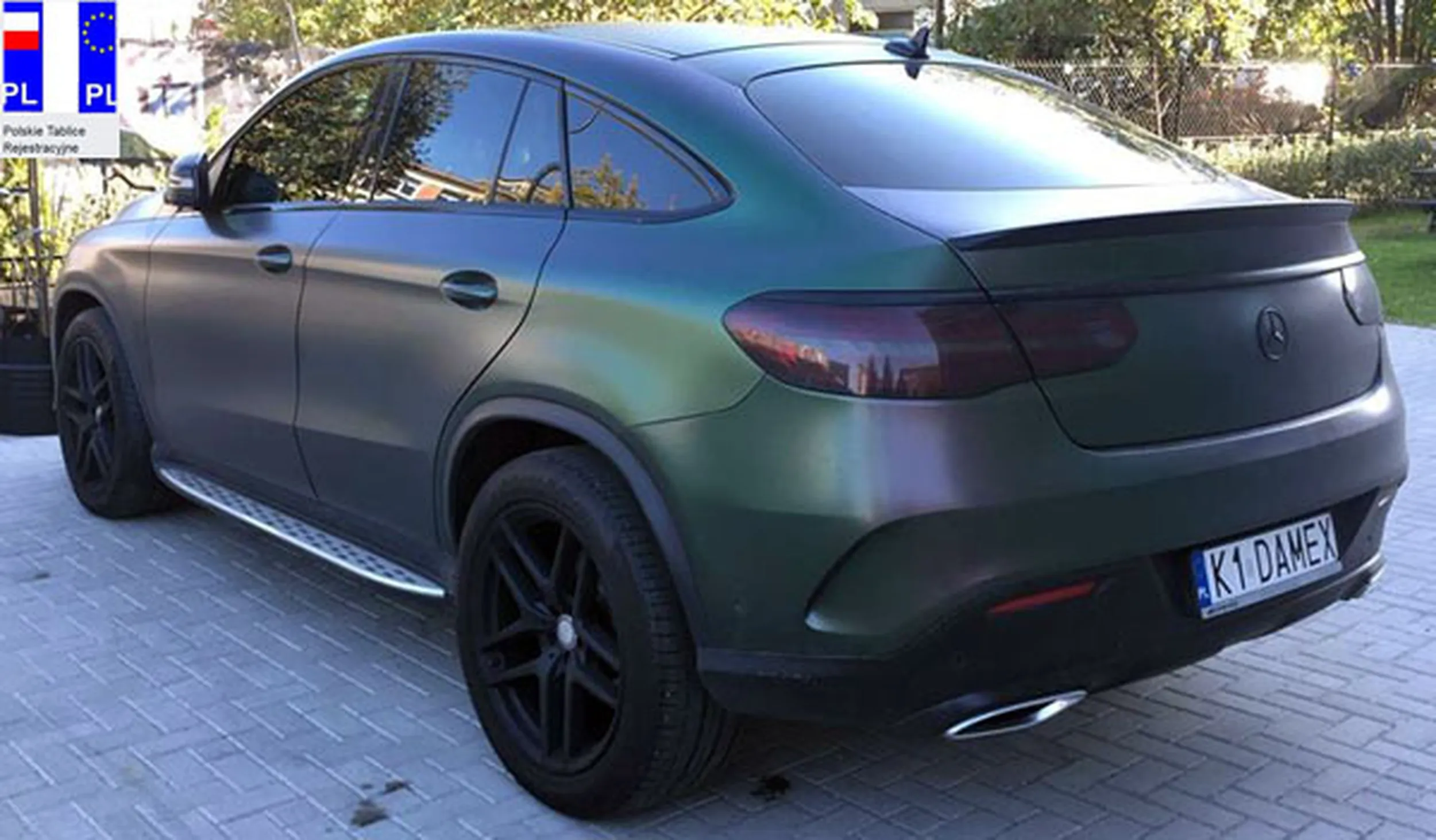 Fajny numer, blacha K1 DAMEX