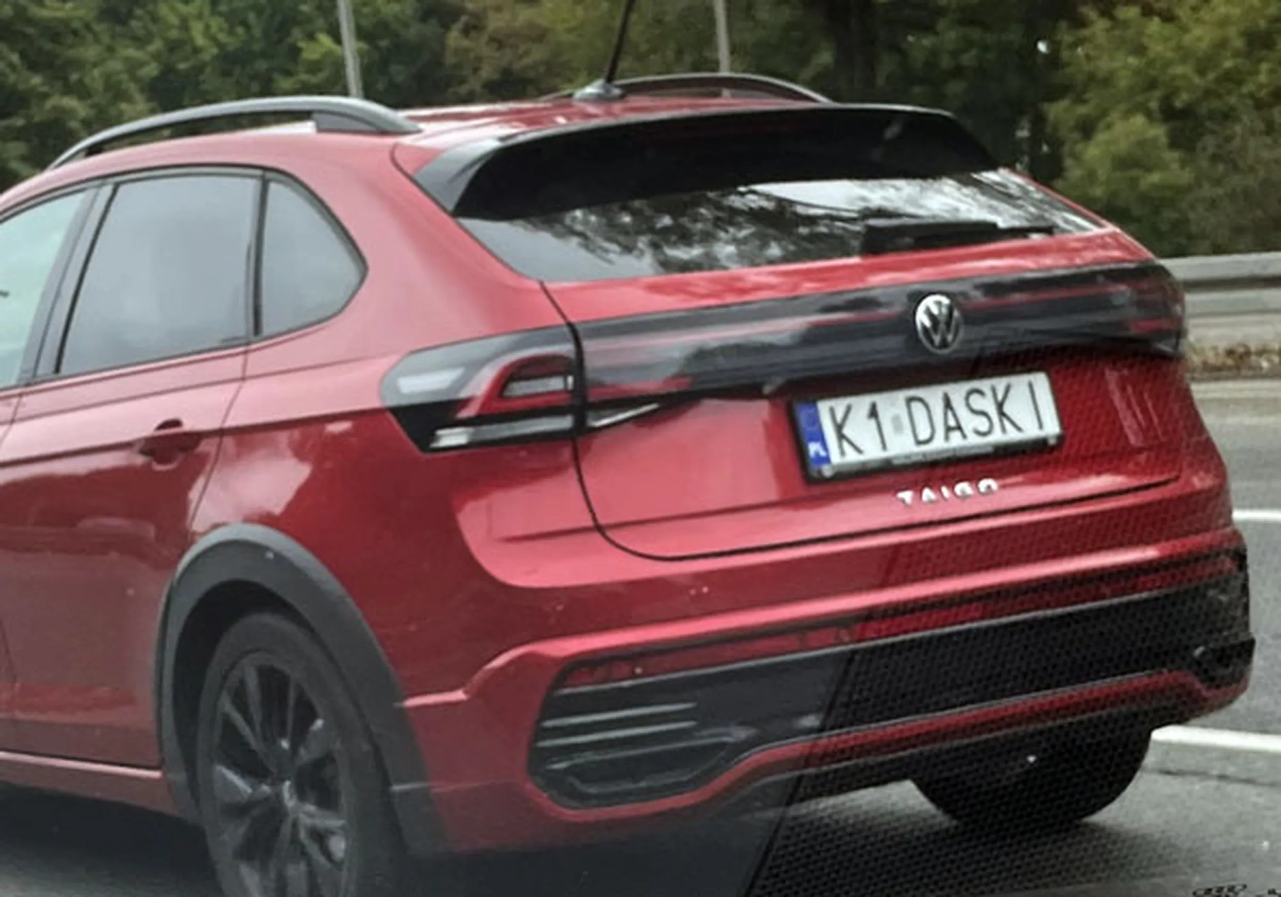 Fajny numer, blacha K1 DASKI