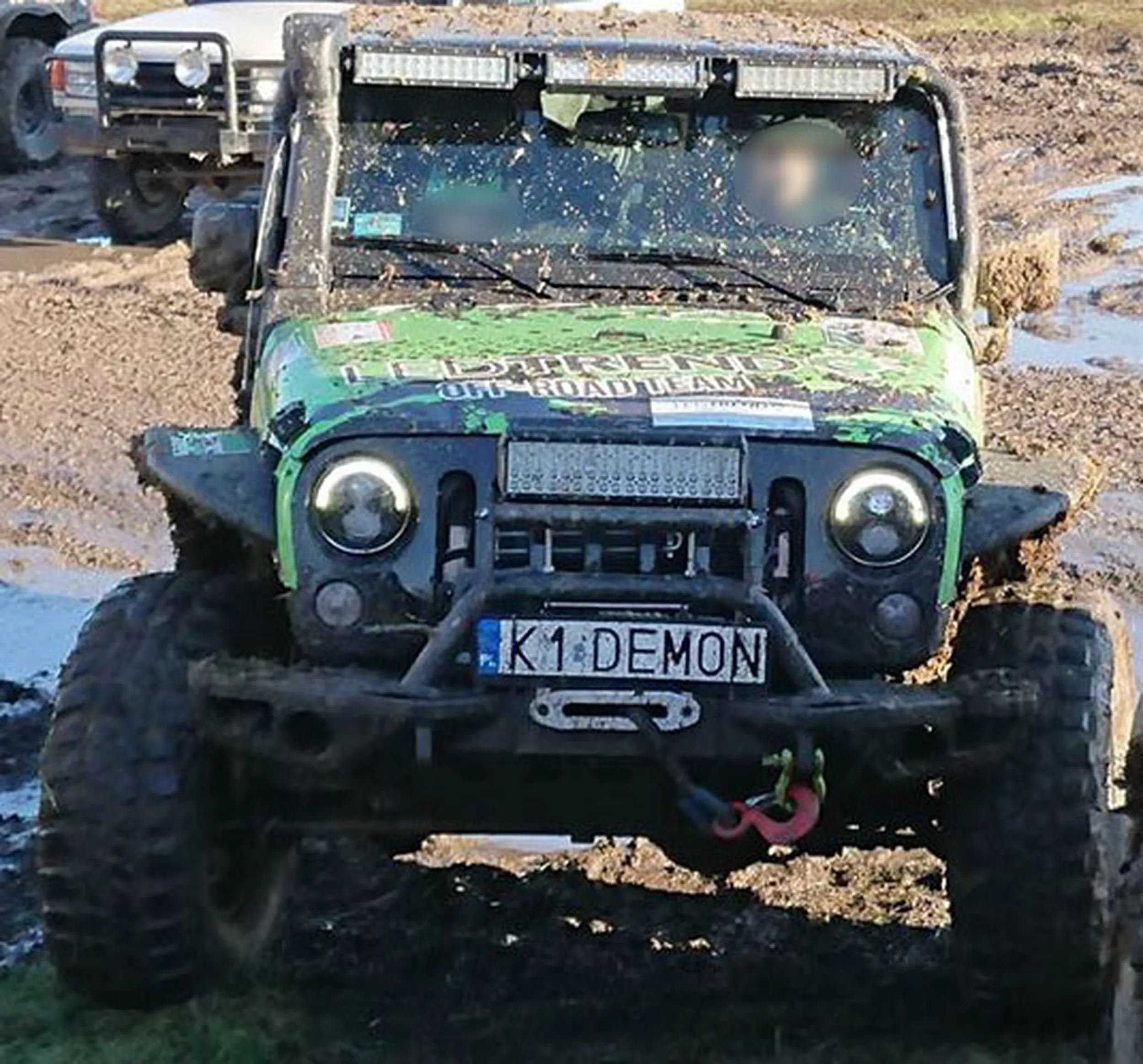 Fajny numer, blacha K1 DEMON