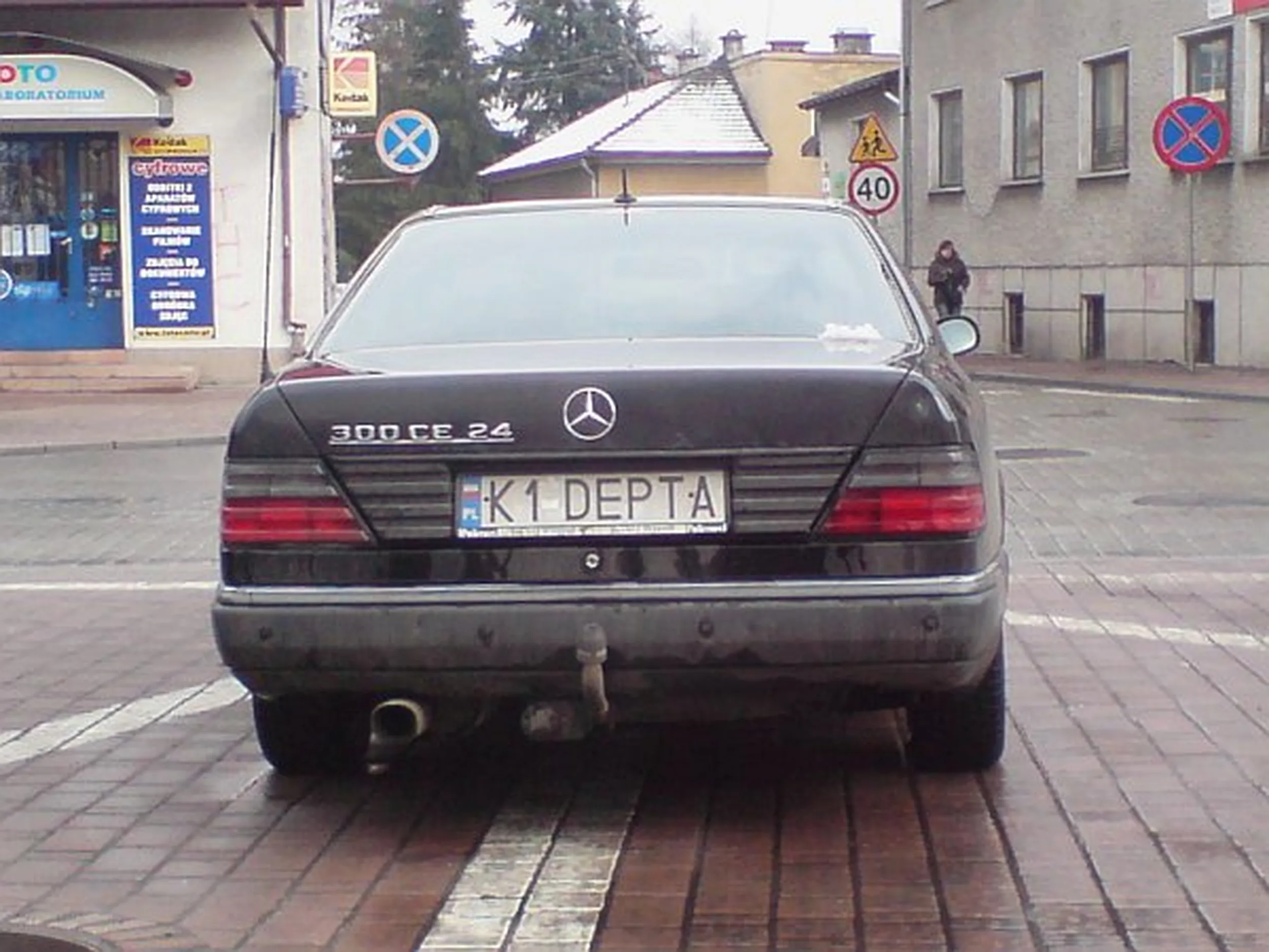 Fajny numer, blacha K1 DEPTA