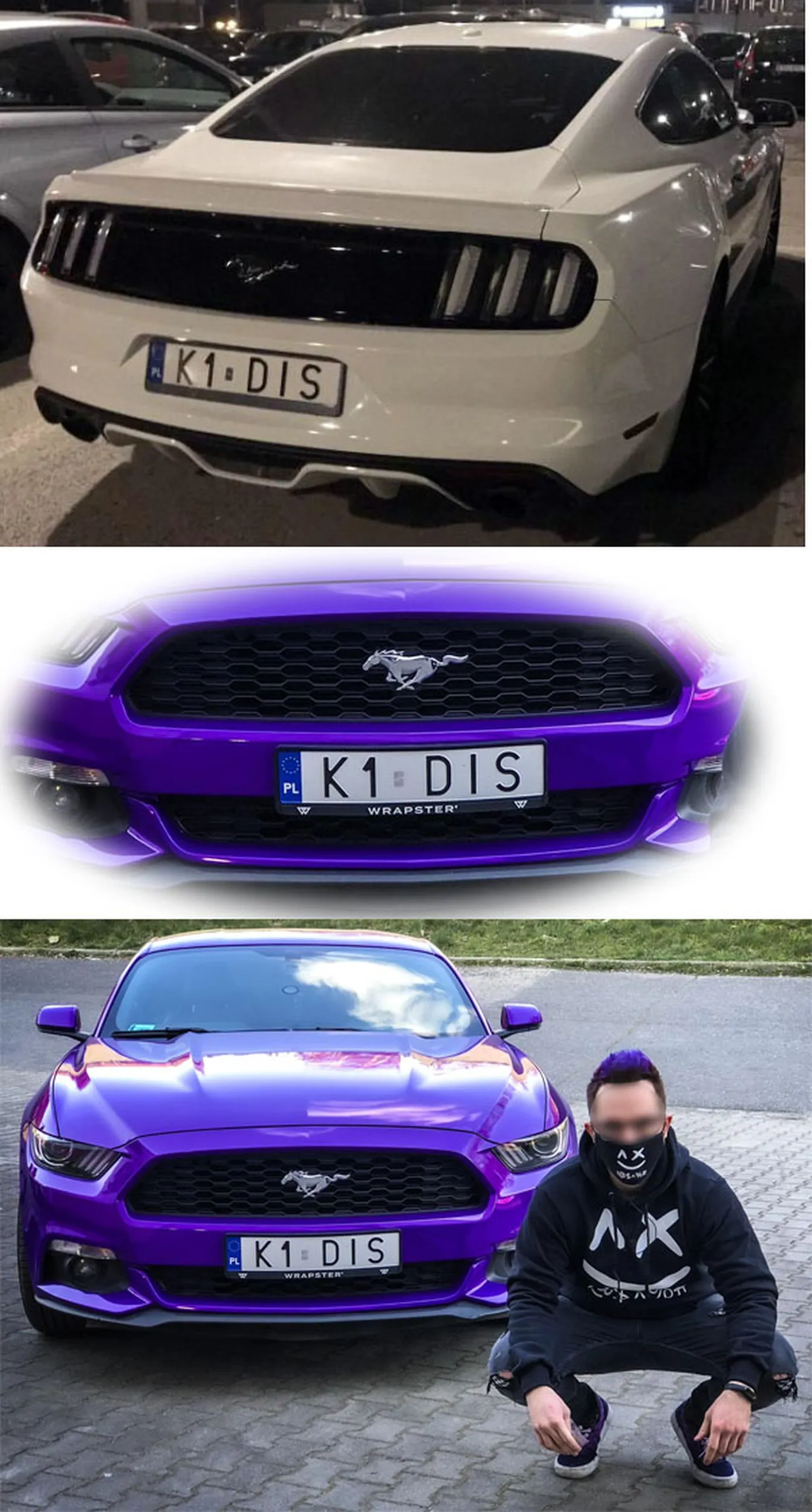 Fajny numer, blacha K1 DIS