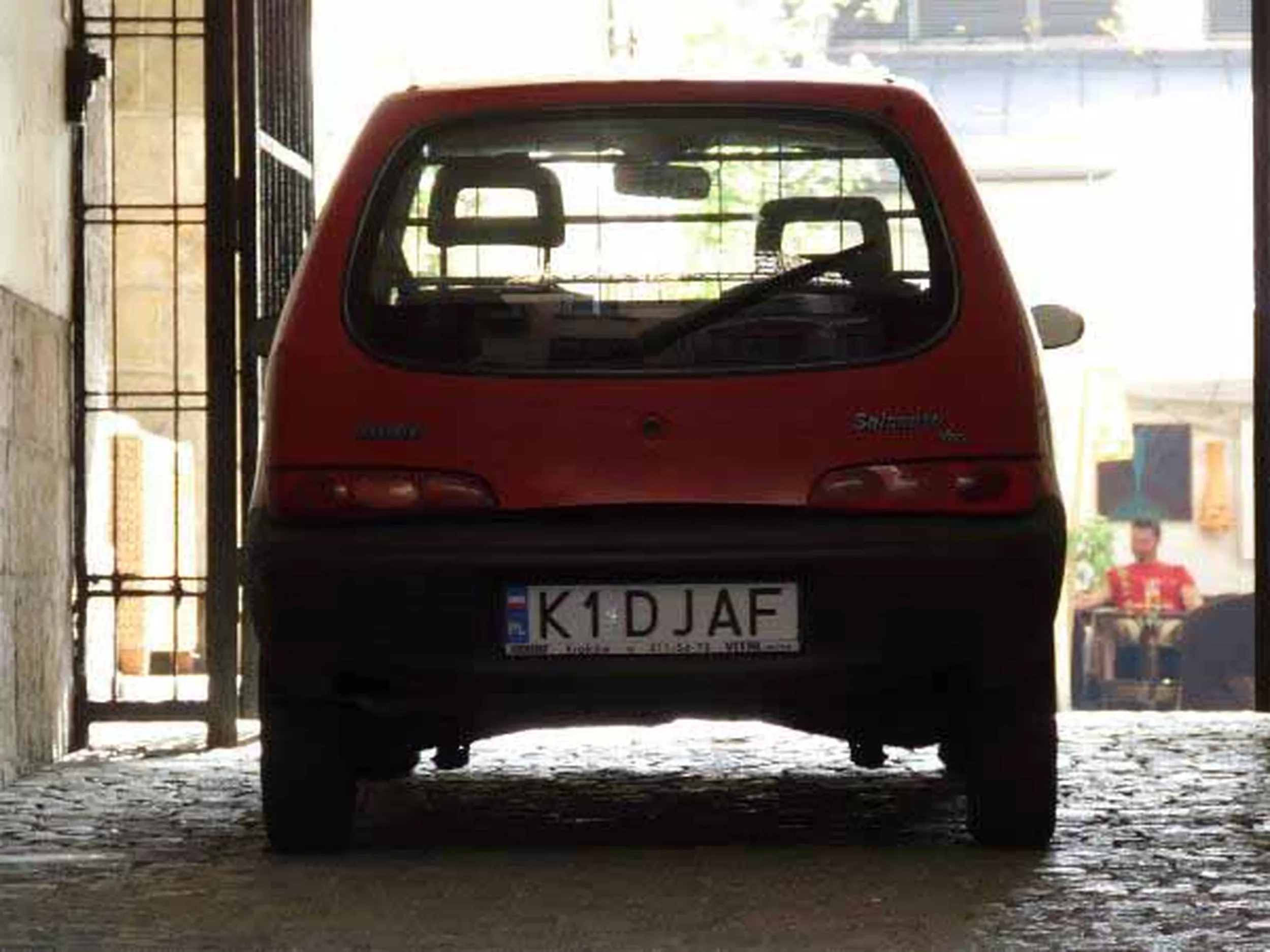 Fajny numer, blacha K1 DJAF