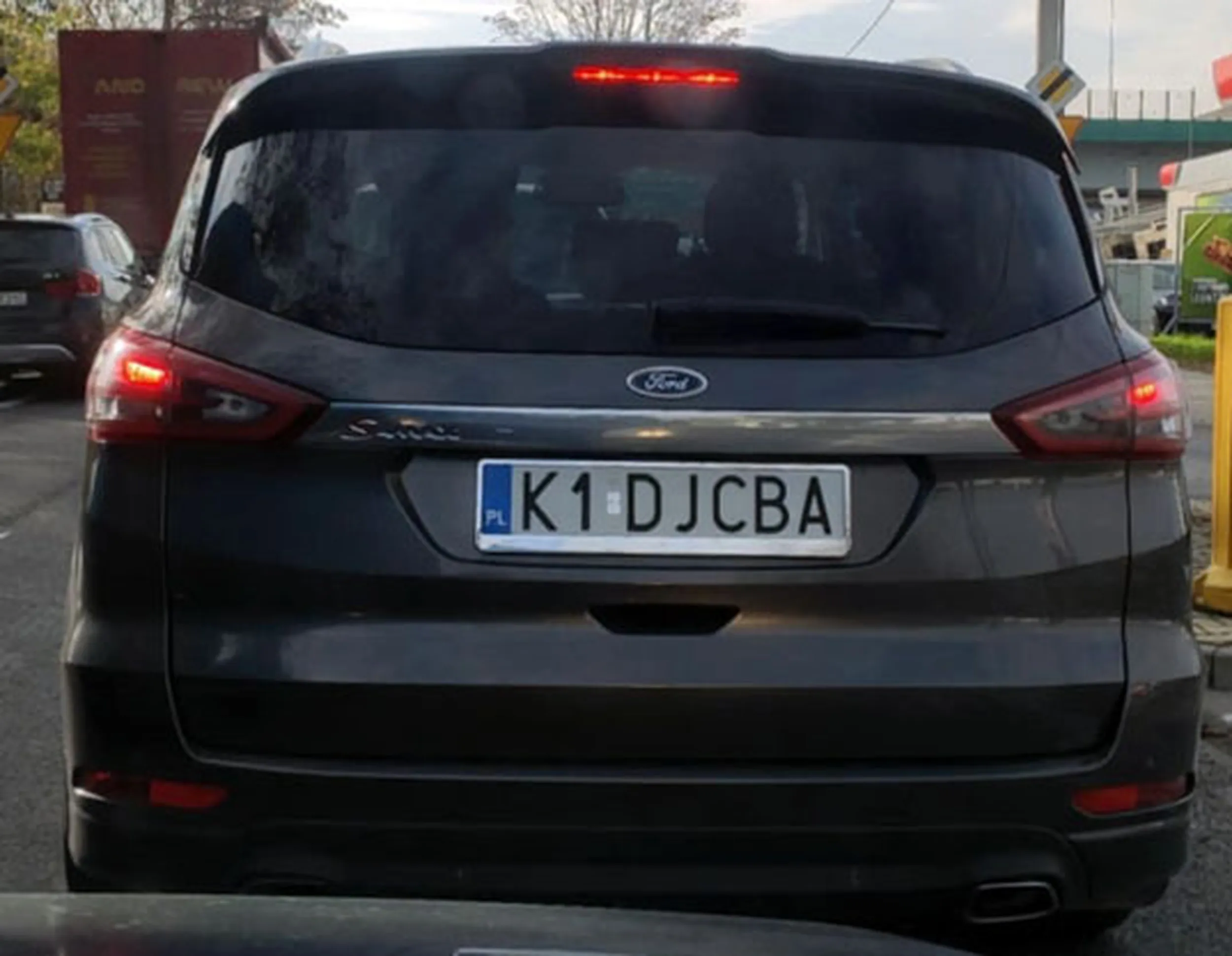 Fajny numer, blacha K1 DJCBA