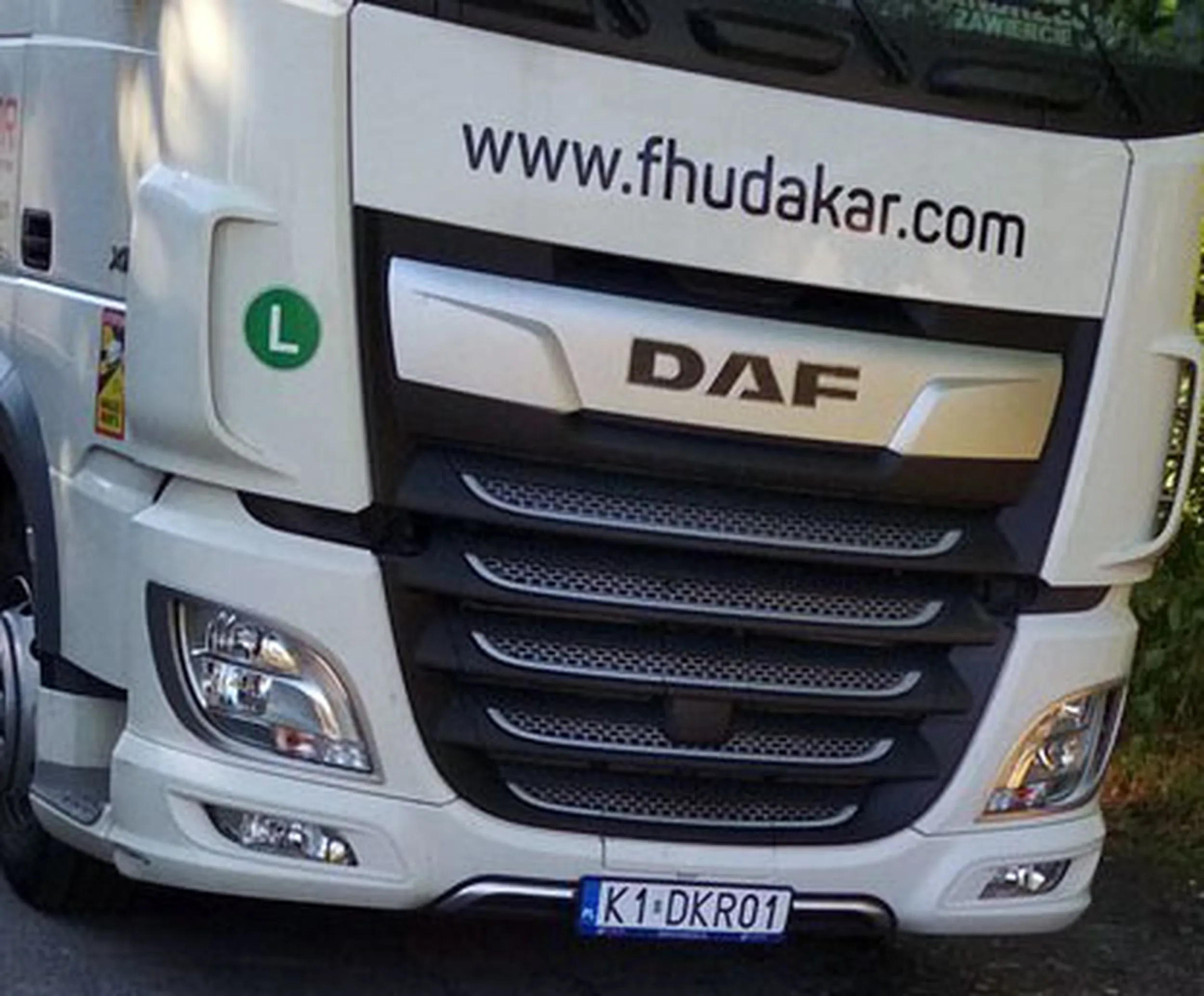 Fajny numer, blacha K1 DKR01