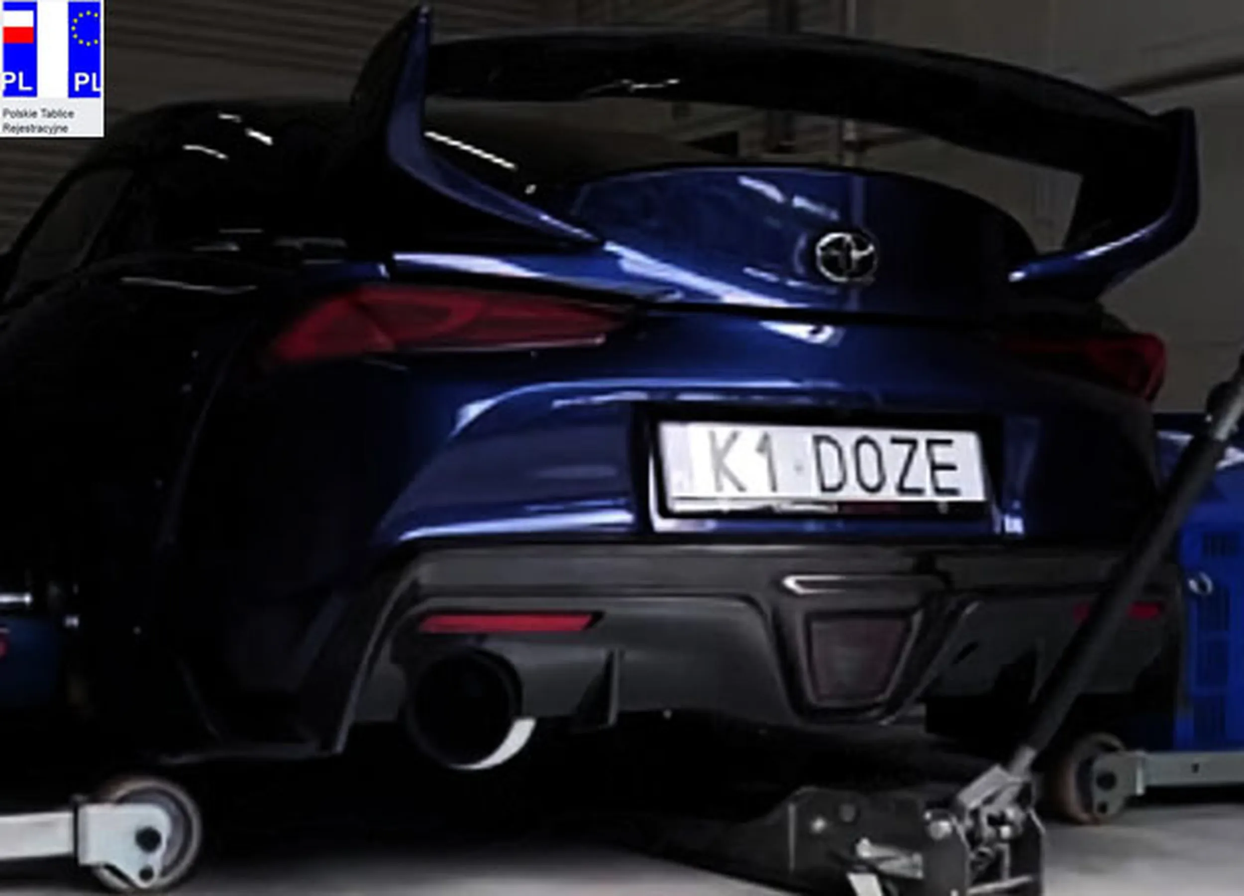 Fajny numer, blacha K1 DOZE
