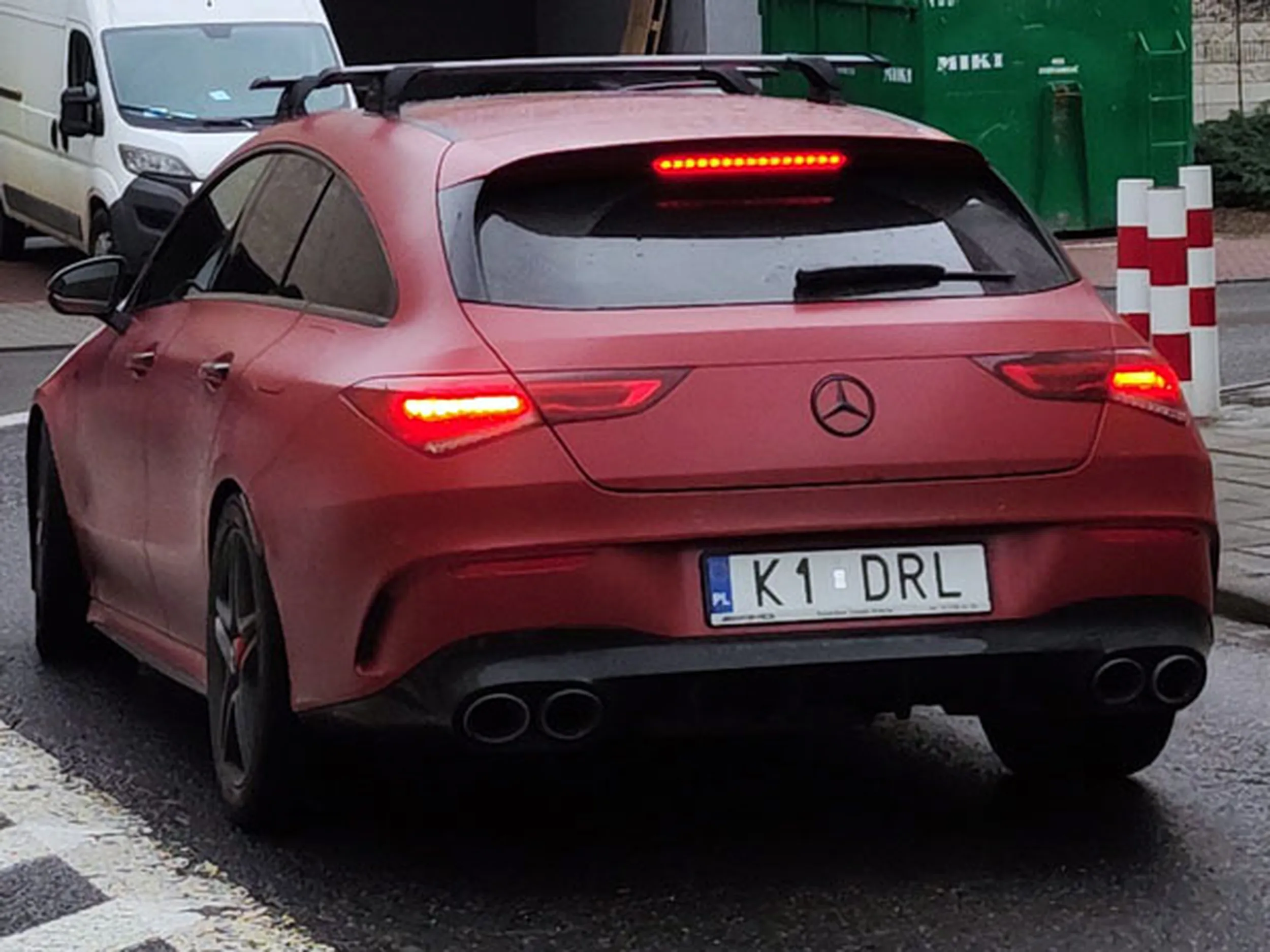 Fajny numer, blacha K1 DRL