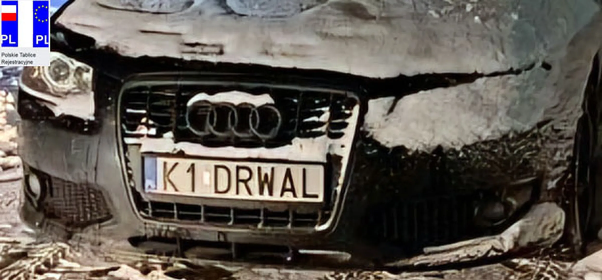 Fajny numer, blacha K1 DRWAL