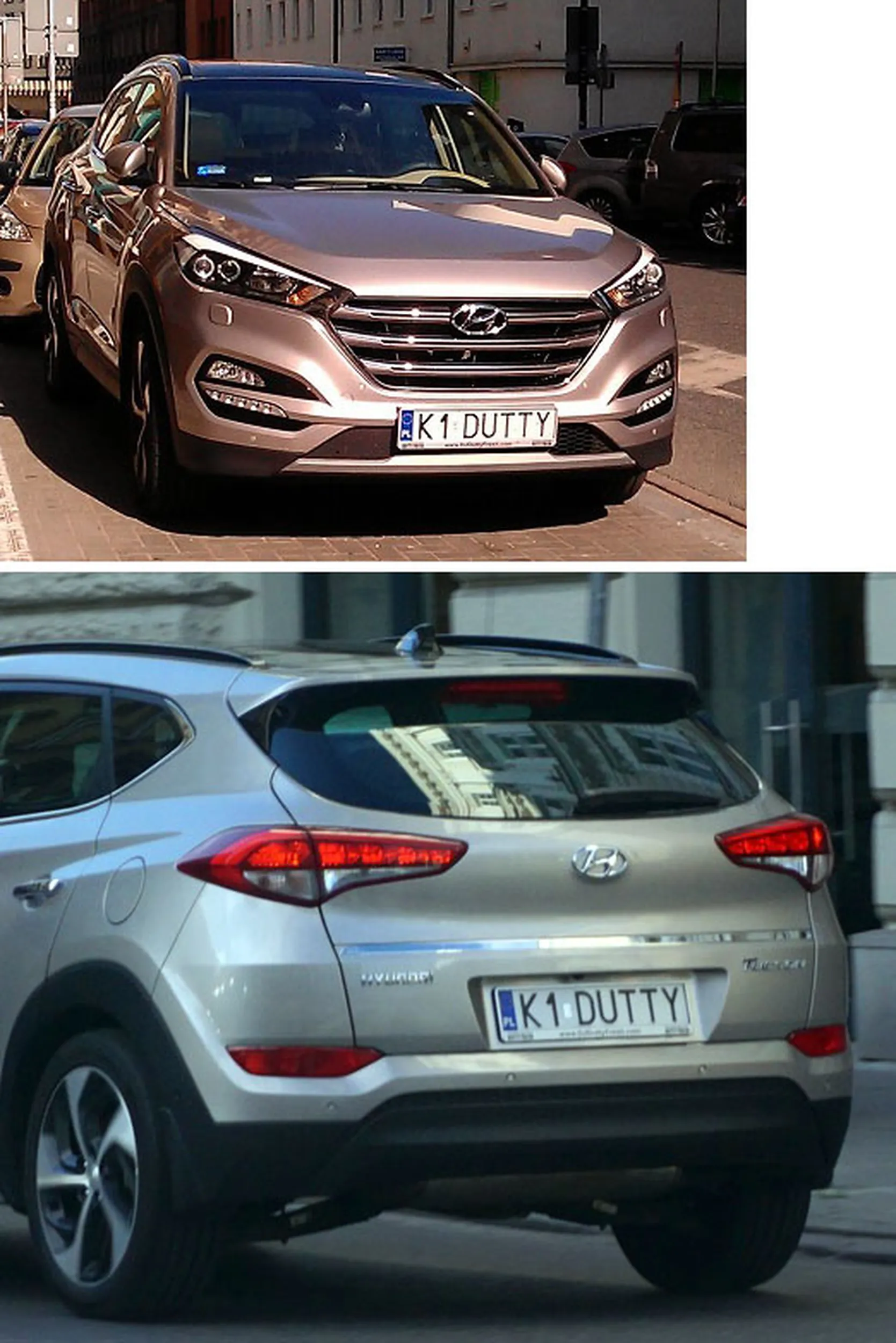 Fajny numer, blacha K1 DUTTY