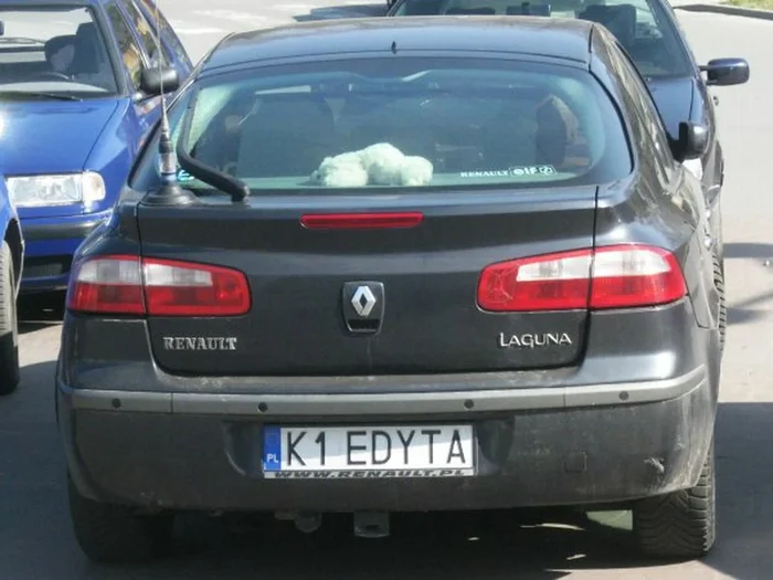 Fajny numer, blacha K1 EDYTA