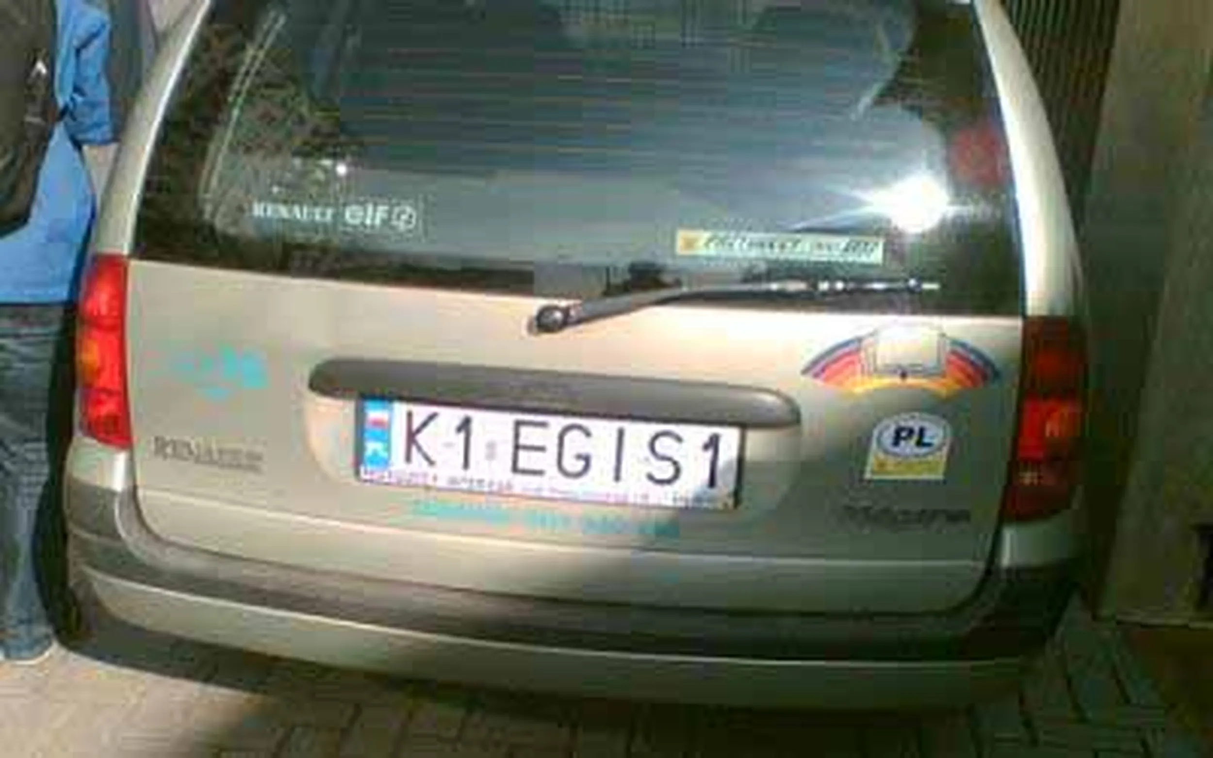 Fajny numer, blacha K1 EGIS1