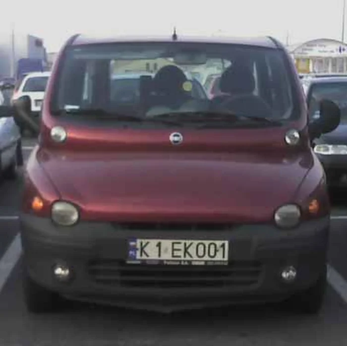 Fajny numer, blacha K1 EKO01