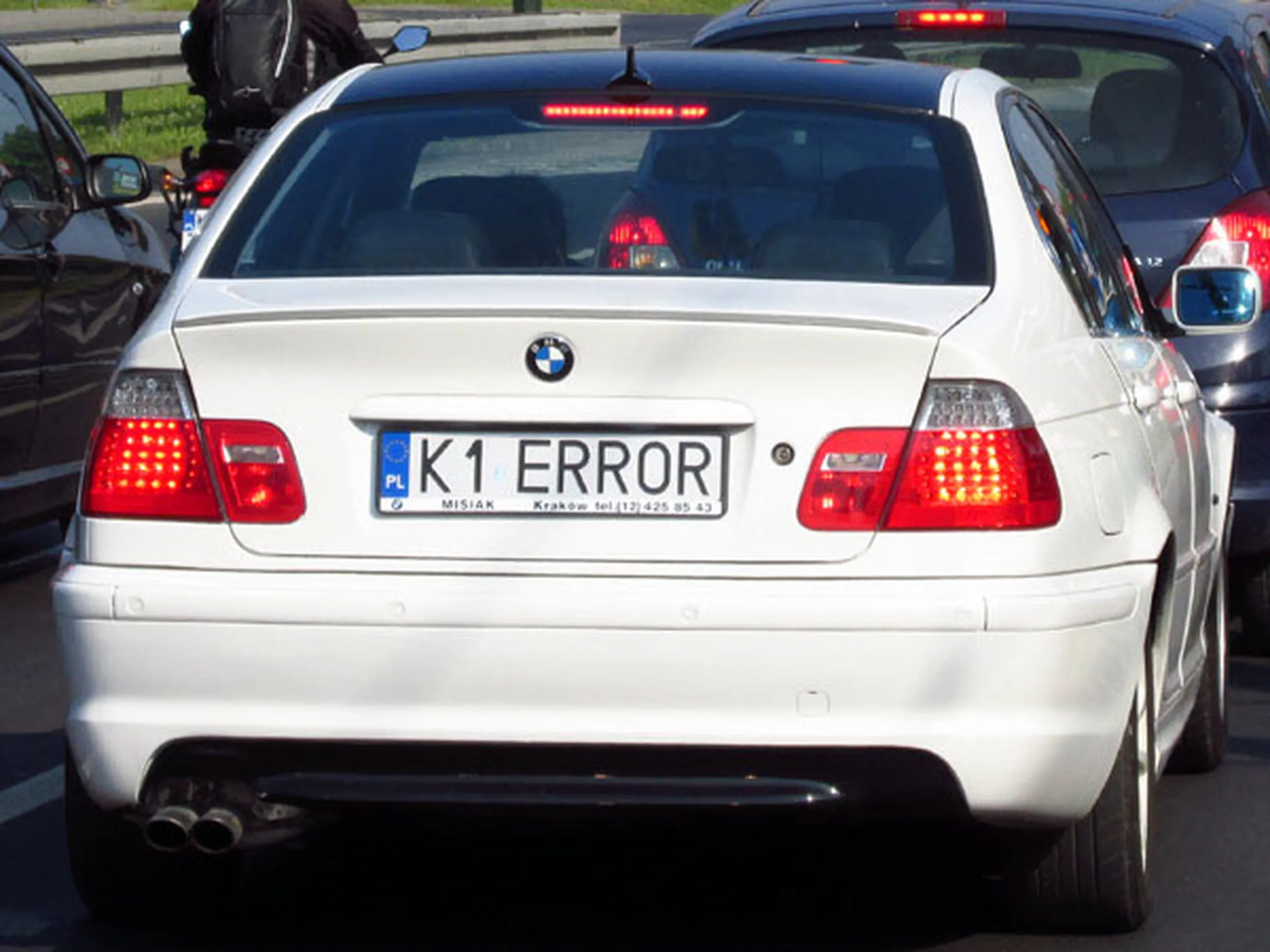 Fajny numer, blacha K1 ERROR