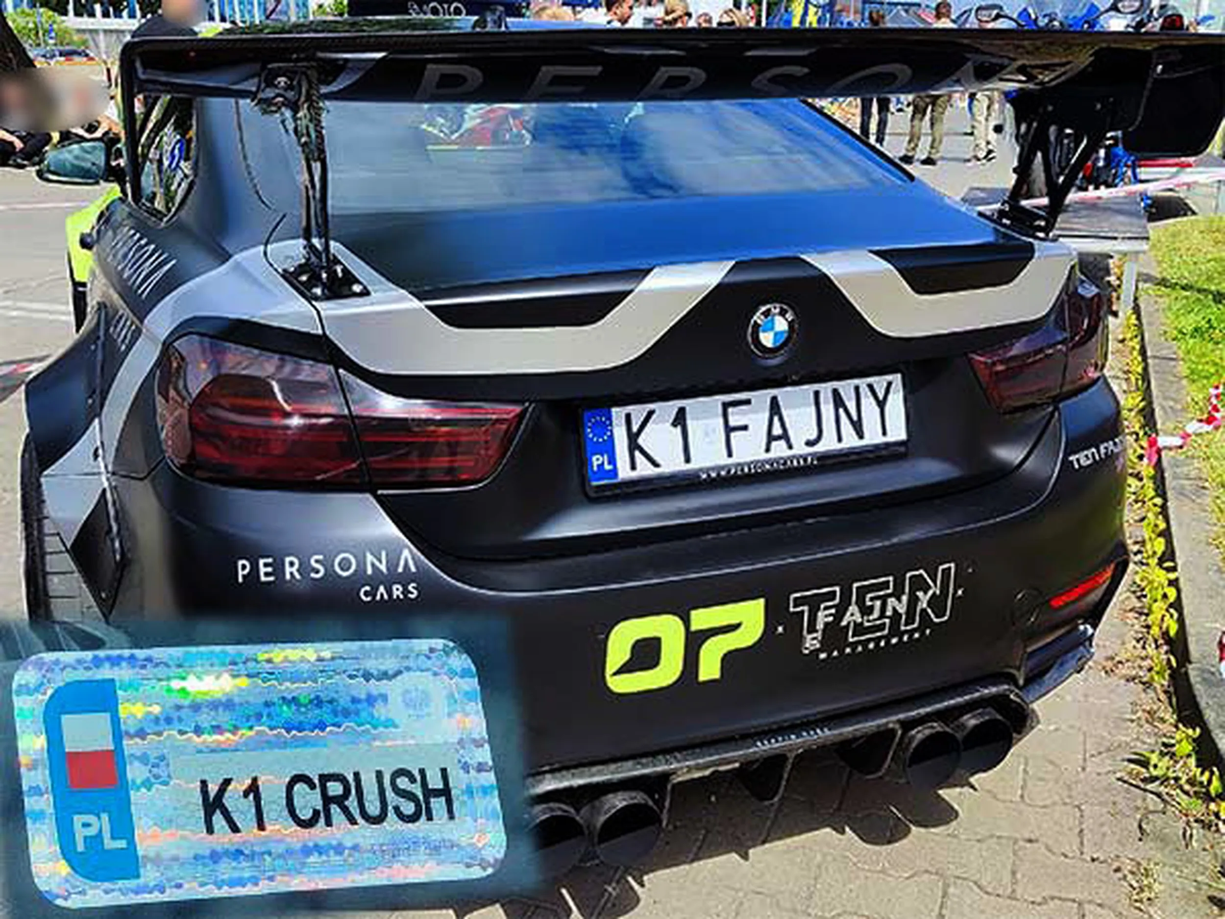 Fajny numer, blacha K1 FAJNY