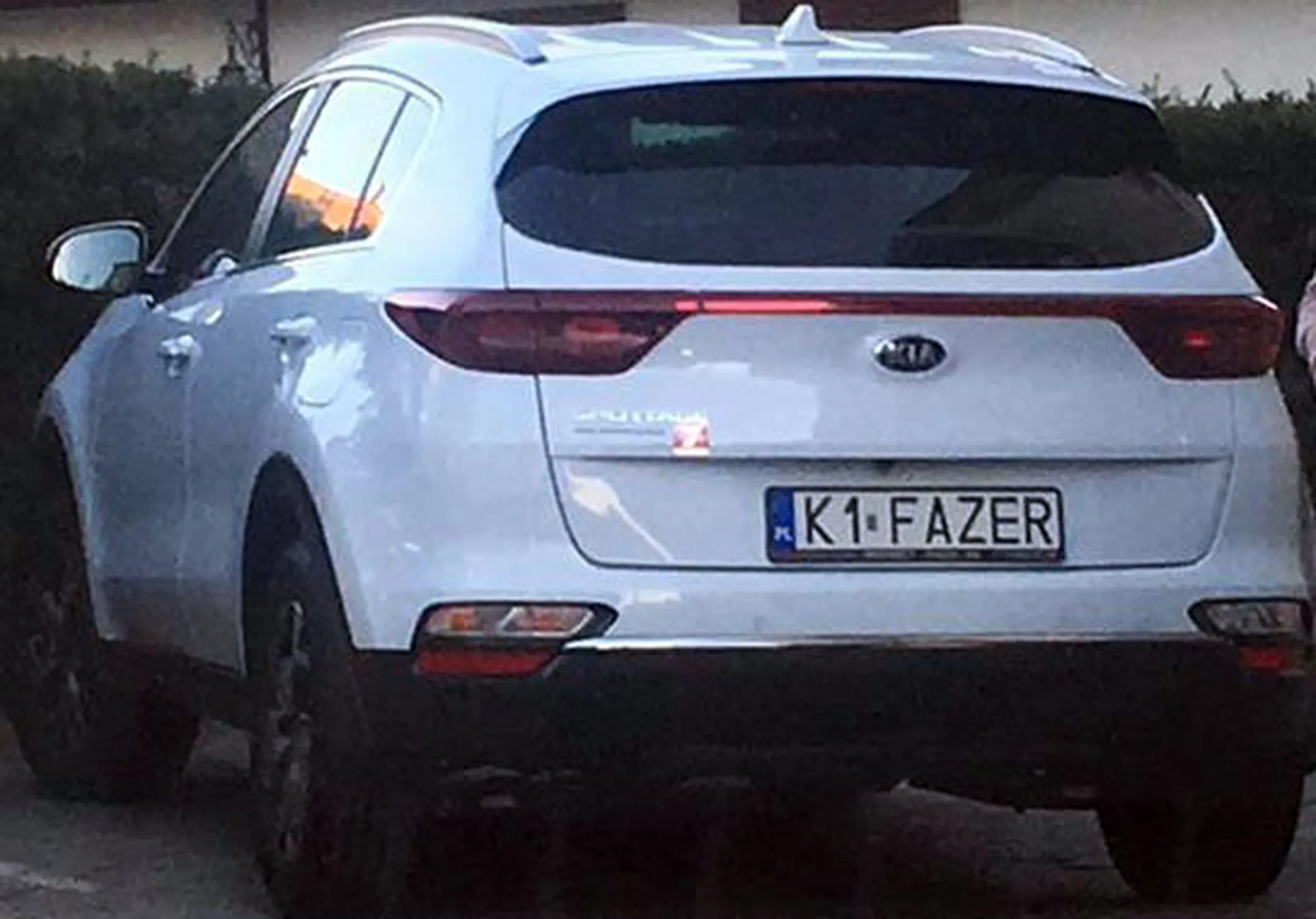 Fajny numer, blacha K1 FAZER