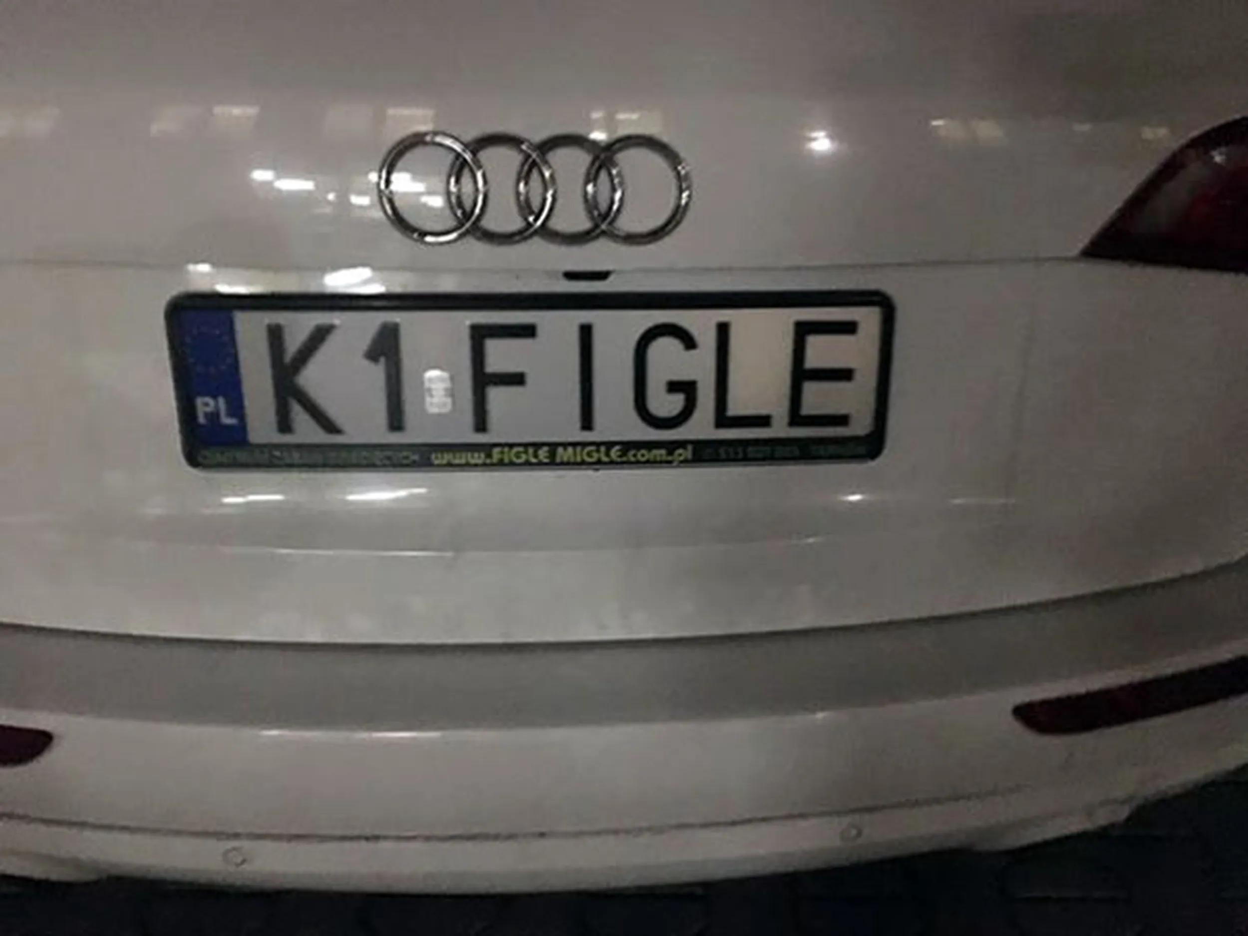 Fajny numer, blacha K1 FIGLE