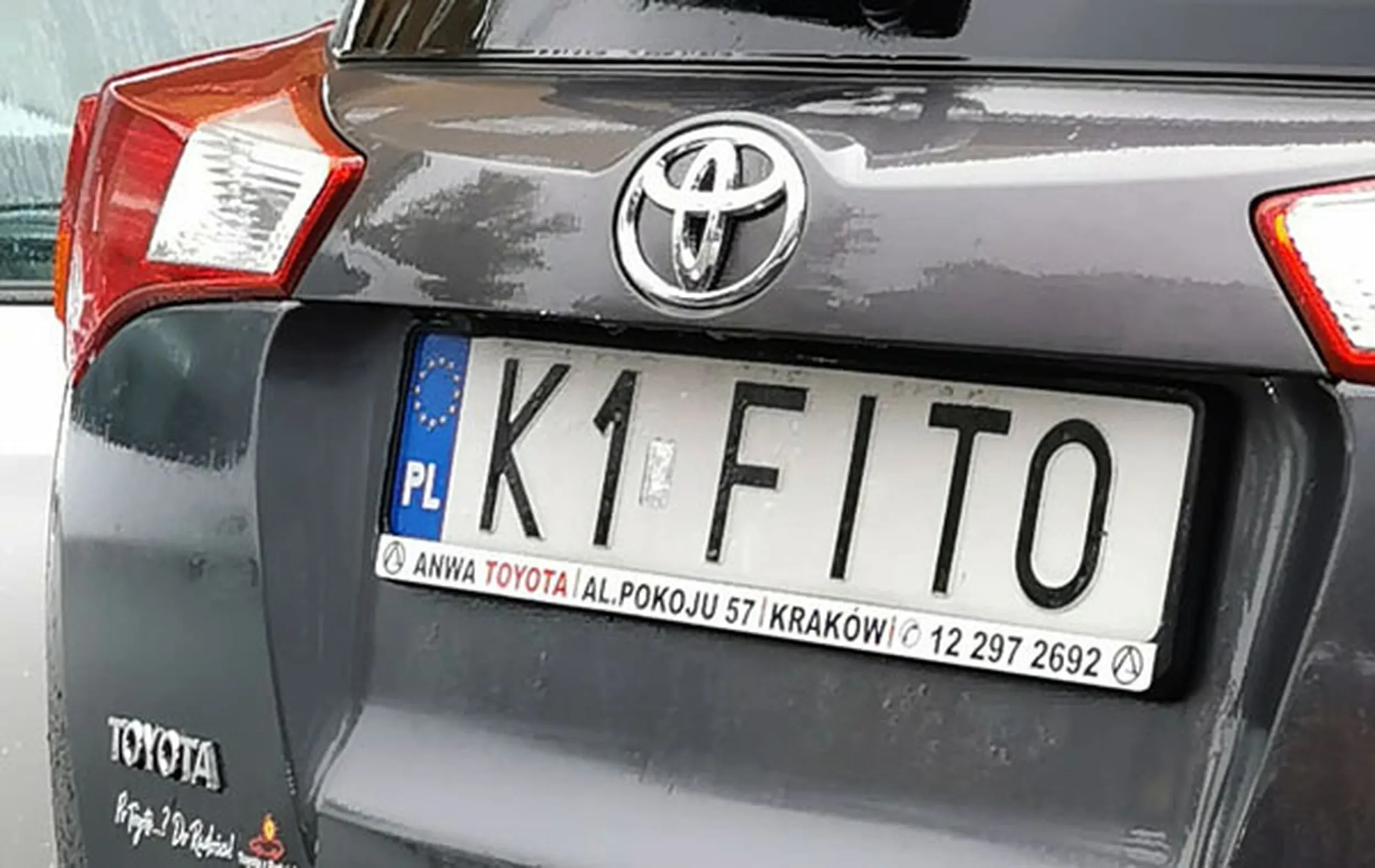 Fajny numer, blacha K1 FITO