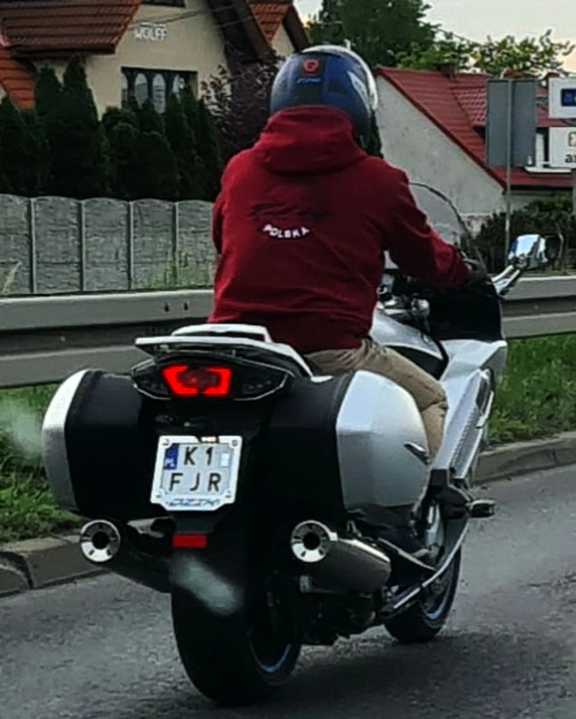 Fajny numer, blacha K1 FJR