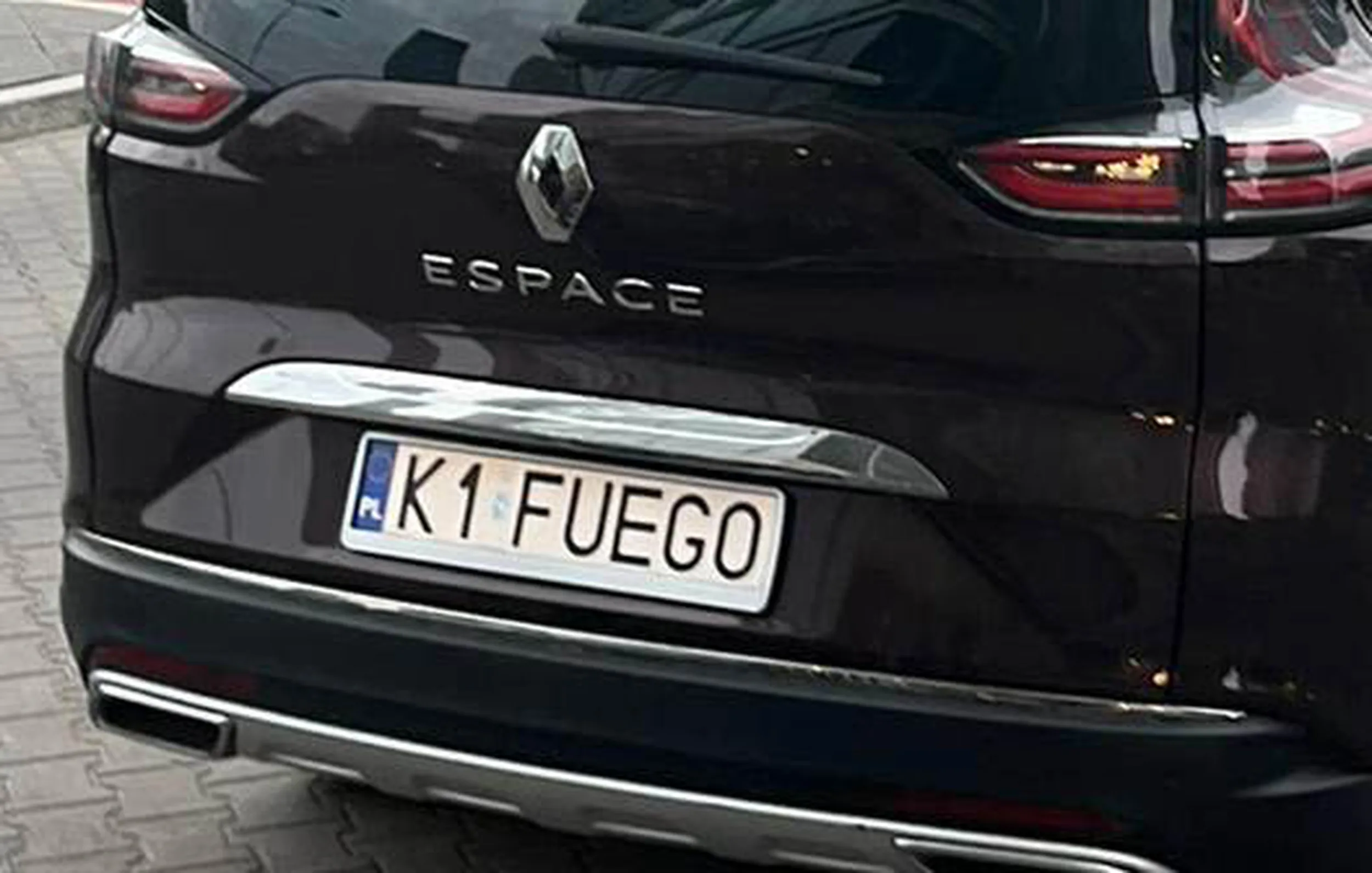 Fajny numer, blacha K1 FUEGO