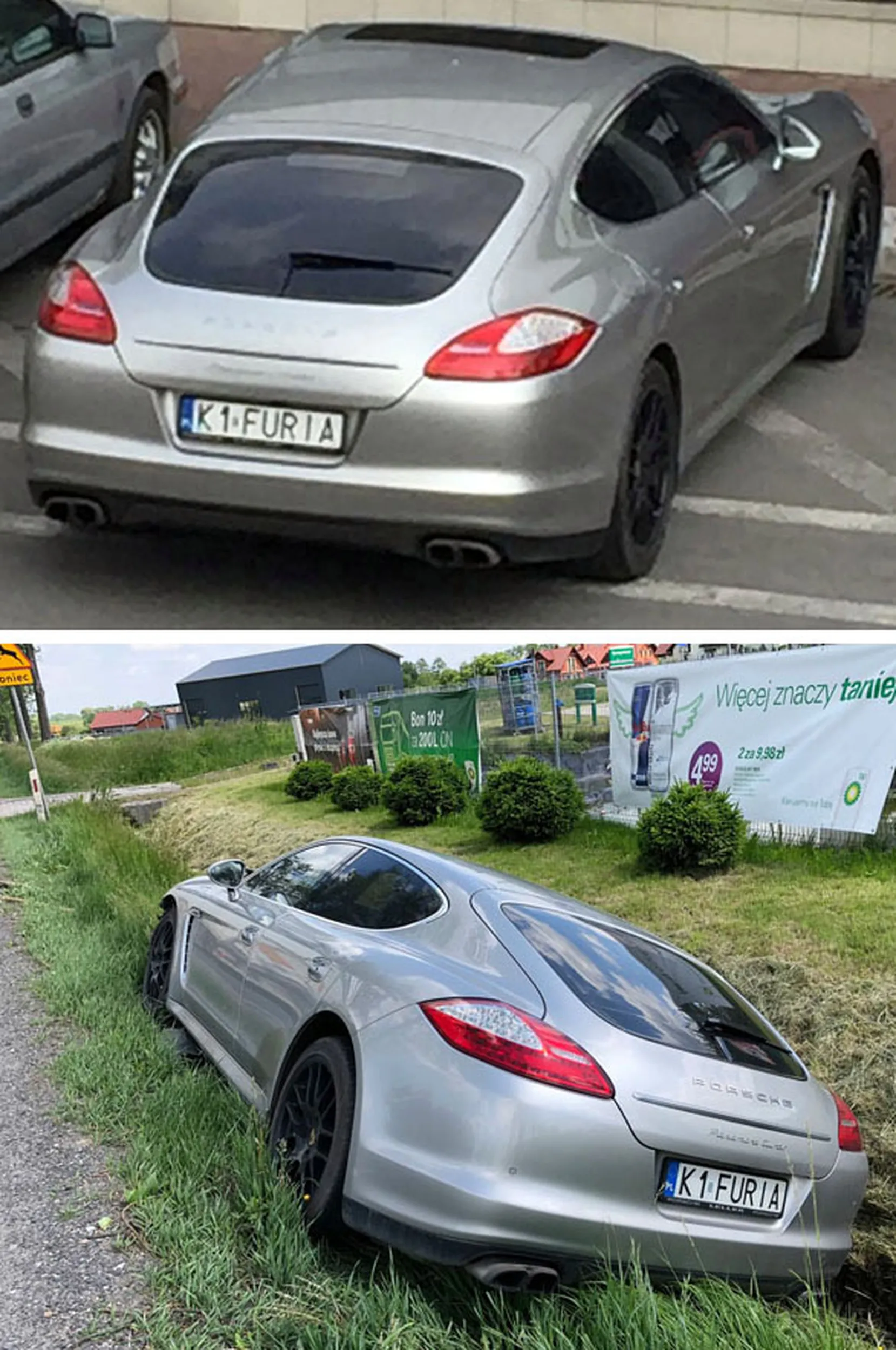 Fajny numer, blacha K1 FURIA