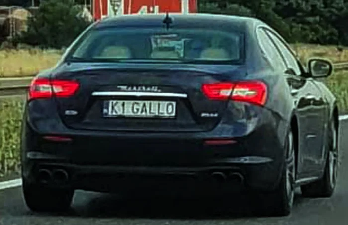 Fajny numer, blacha K1 GALLO