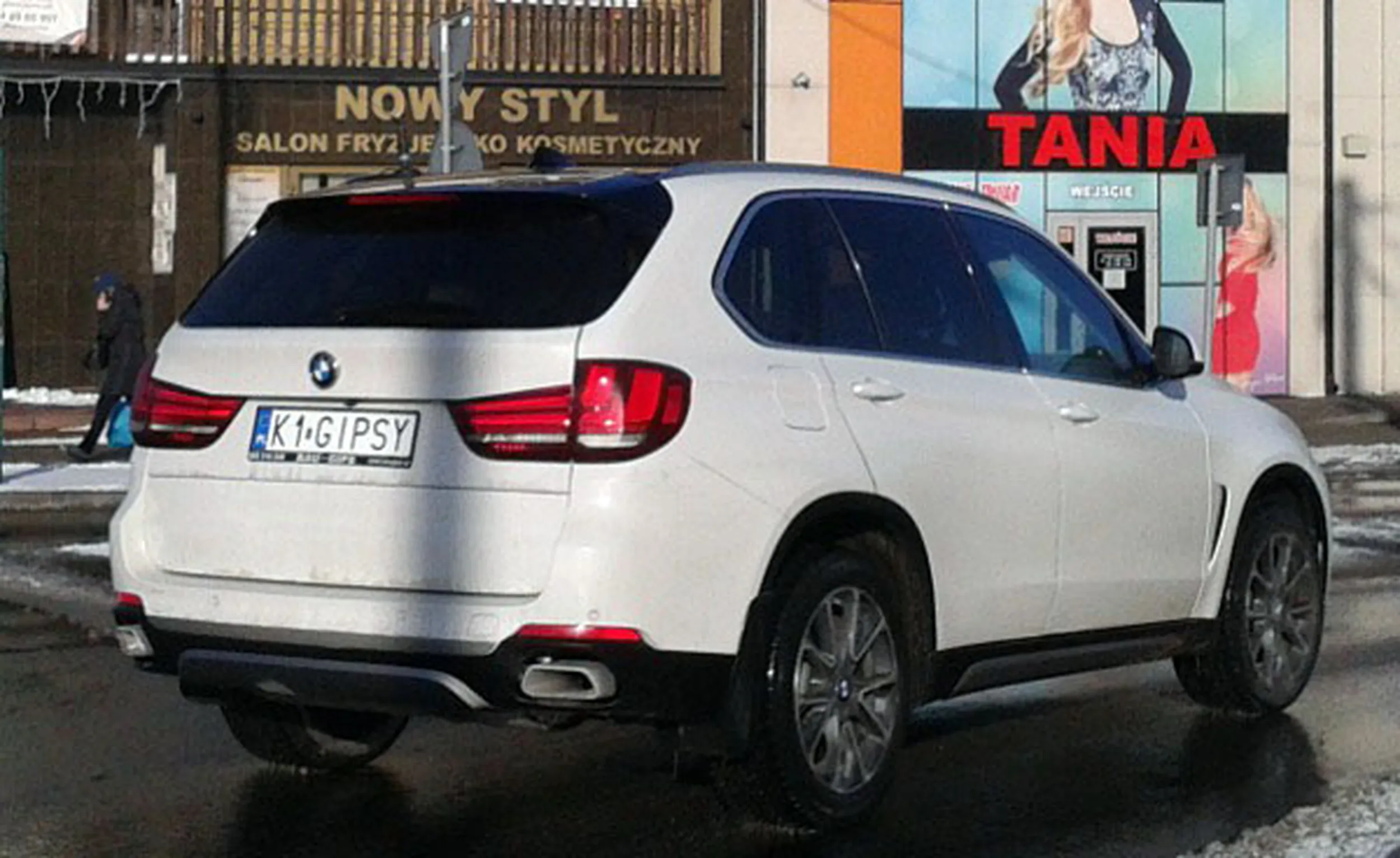 Fajny numer, blacha K1 GIPSY