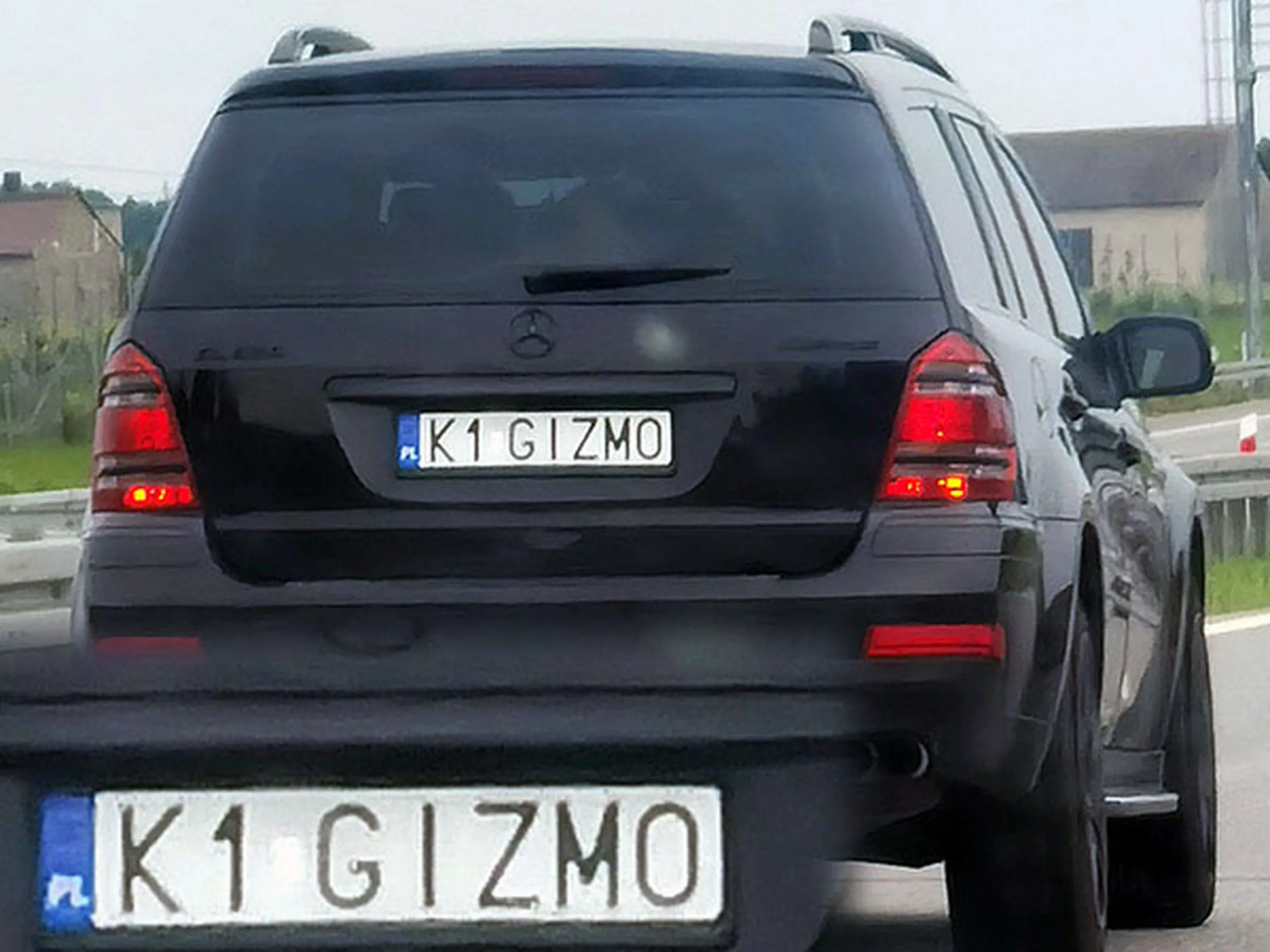 Fajny numer, blacha K1 GIZMO