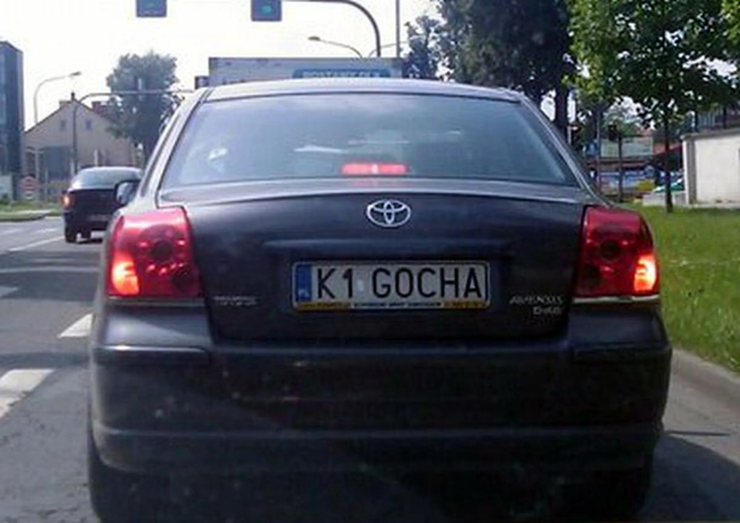 Fajny numer, blacha K1 GOCHA