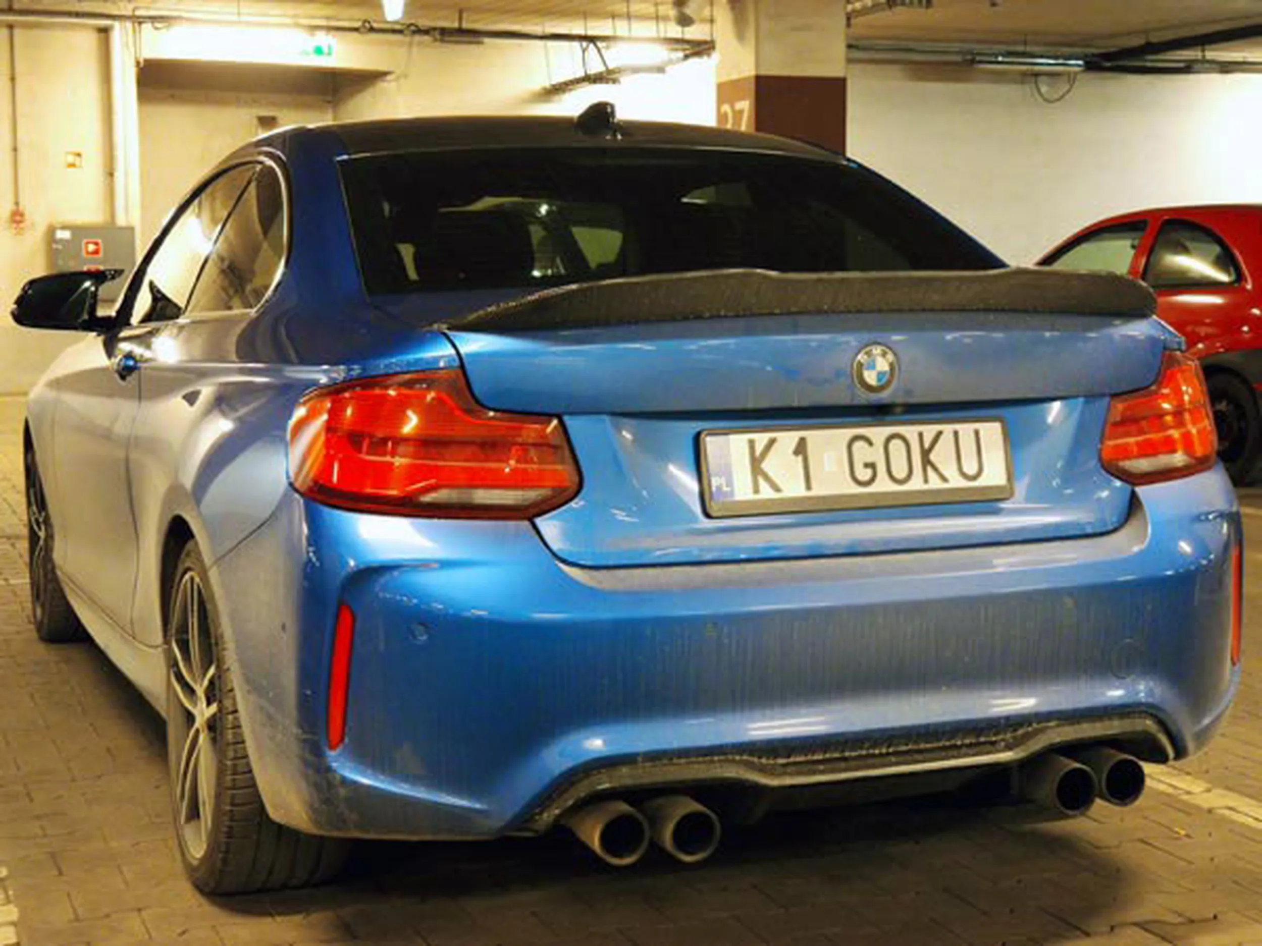 Fajny numer, blacha K1 GOKU