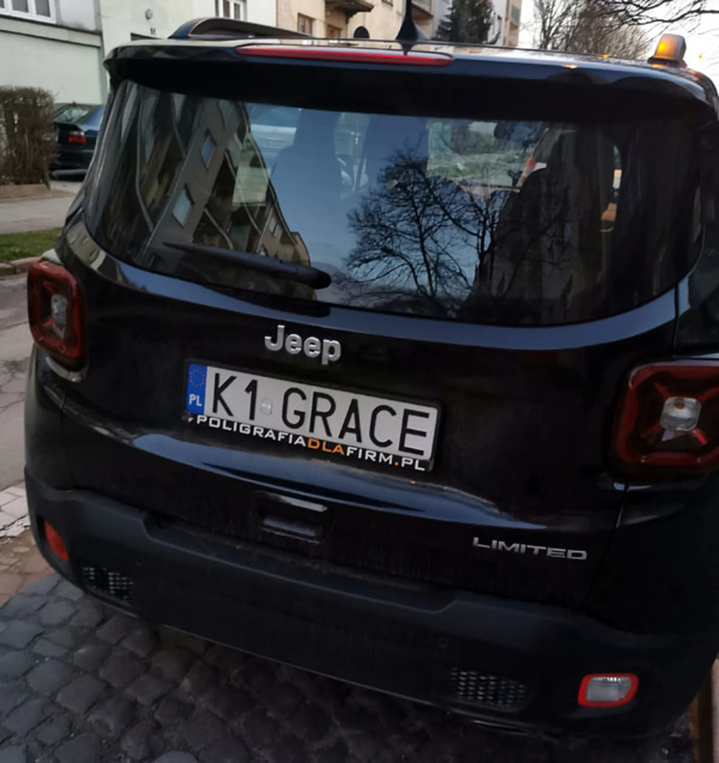 Fajny numer, blacha K1 GRACE