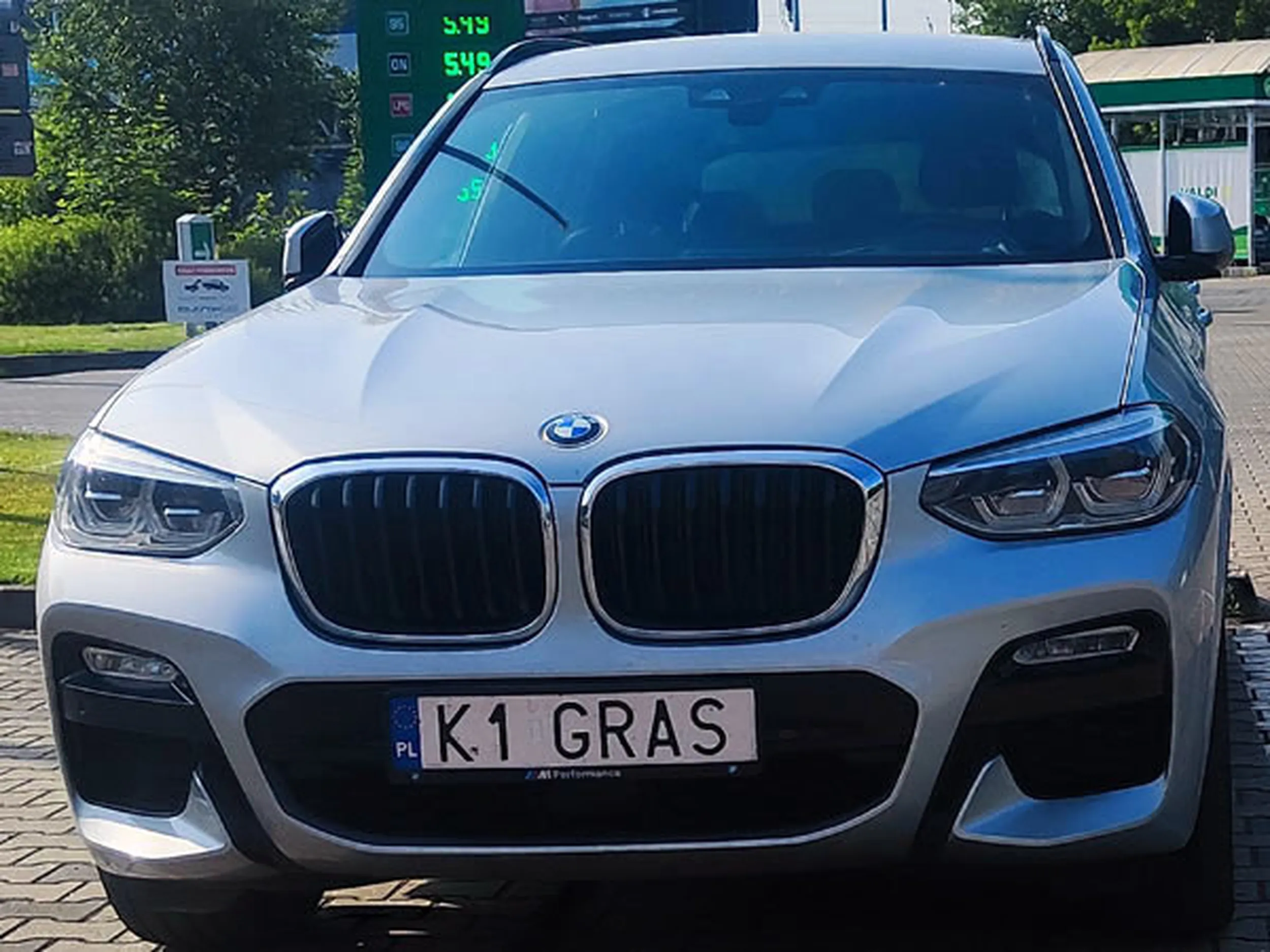 Fajny numer, blacha K1 GRAS